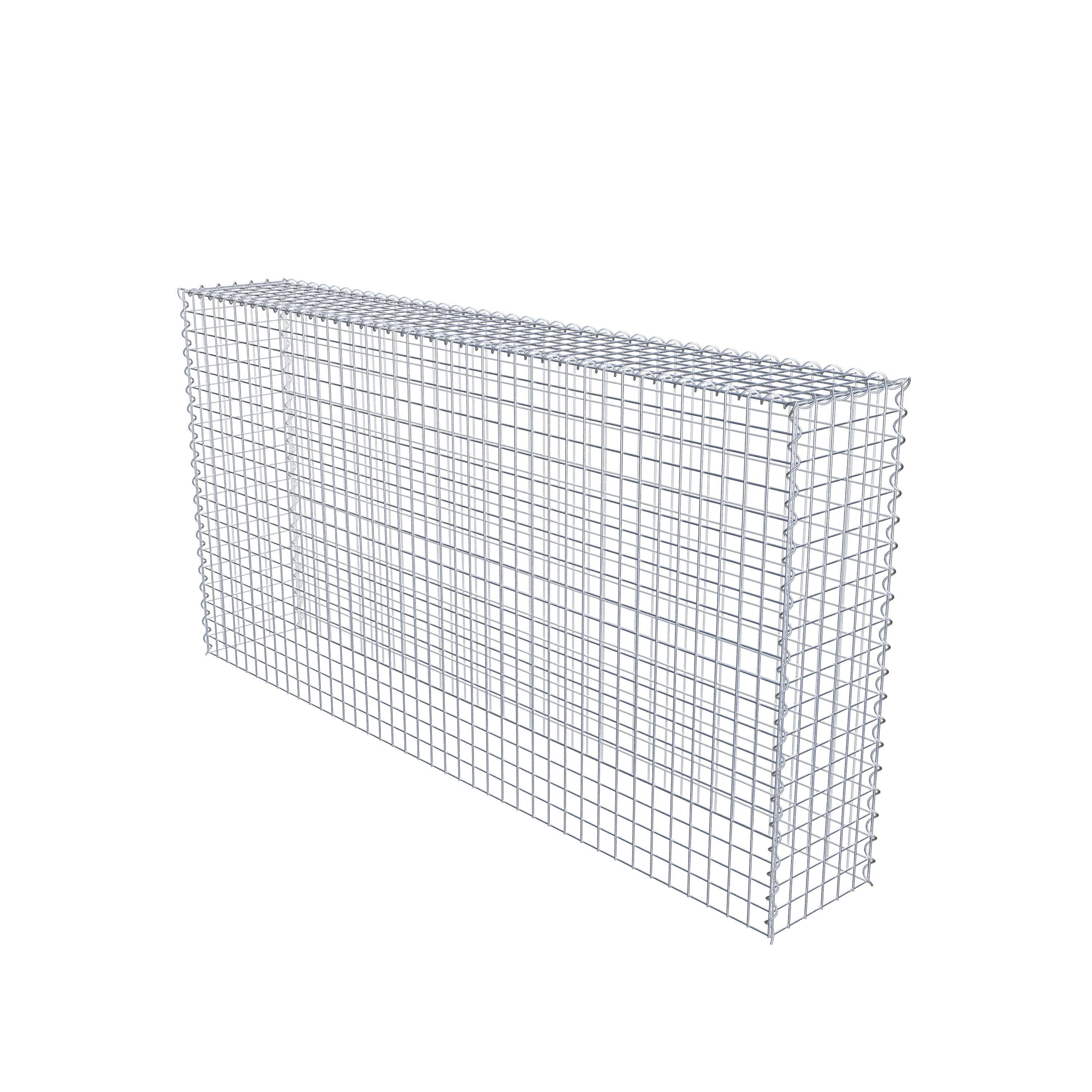 Extra gabion typ 3 200 cm x 100 cm x 30 cm (L x H x D), maskstorlek 5 cm x 5 cm, spiral