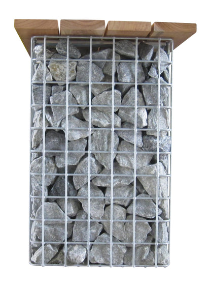 Banco de jardín 102 x 50 x 32 cm TEAK MW 5 x 5 cm, galvanizado en caliente