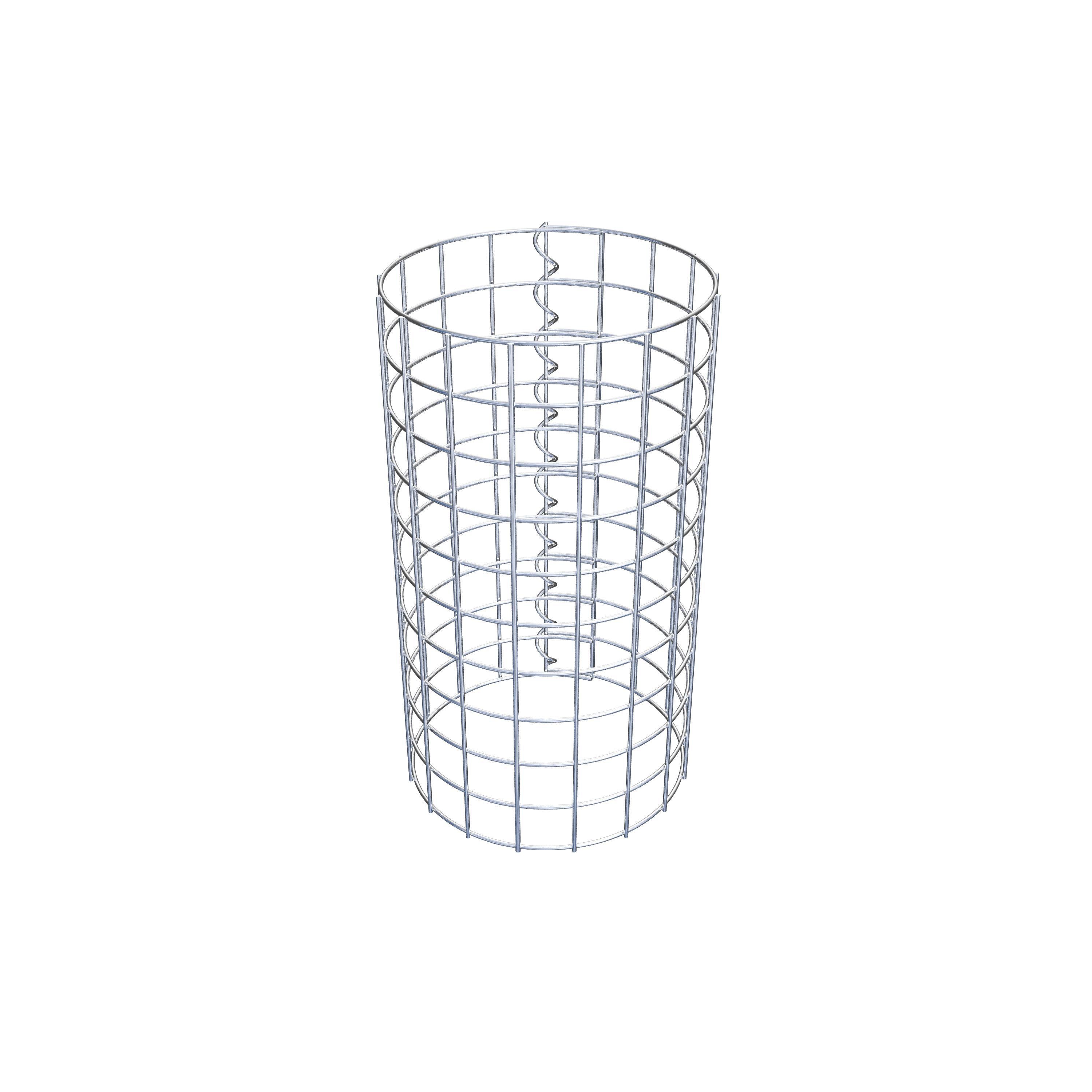 Schanskorf kolom diameter 27 cm MW 5 x 5 cm rond