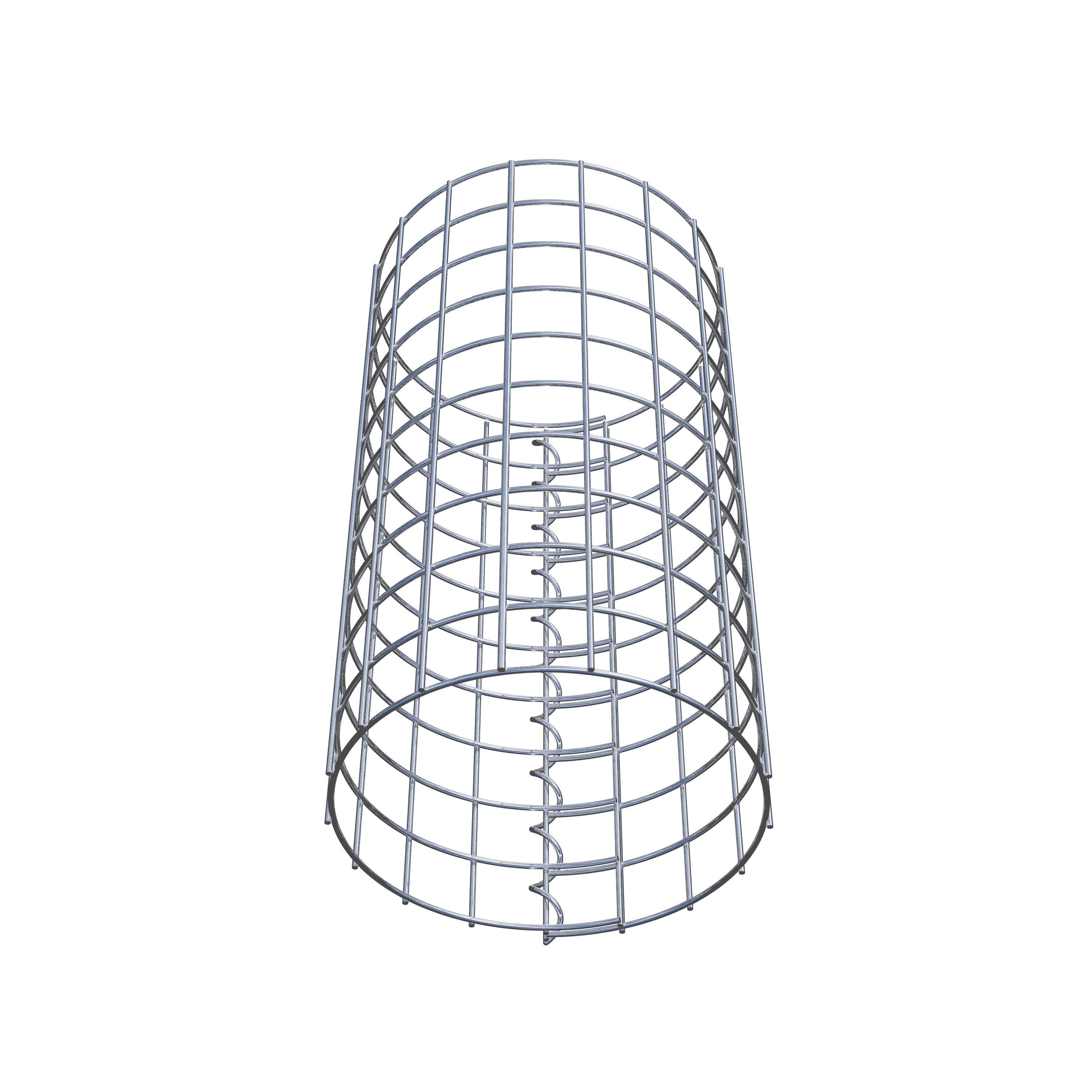 Schanskorf kolom diameter 27 cm MW 5 x 5 cm rond