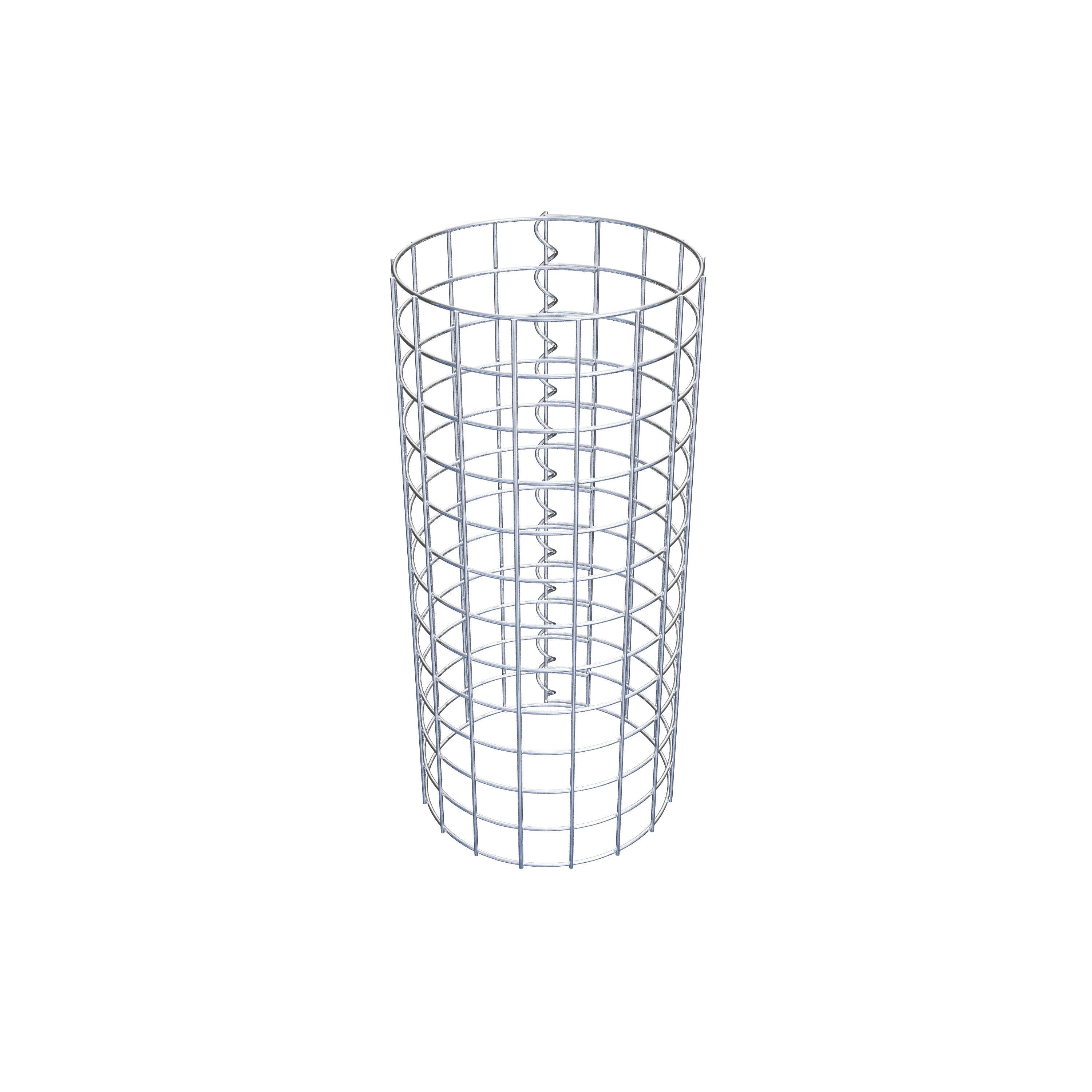 Schanskorf kolom diameter 27 cm MW 5 x 5 cm rond