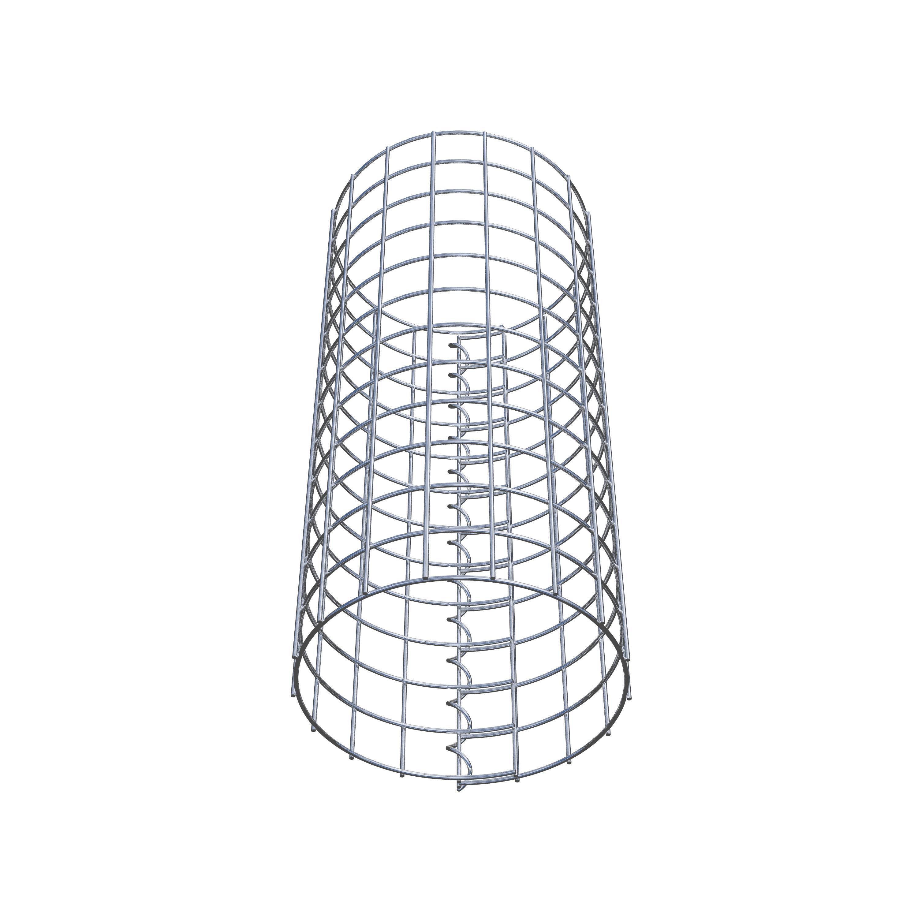 Schanskorf kolom diameter 27 cm MW 5 x 5 cm rond