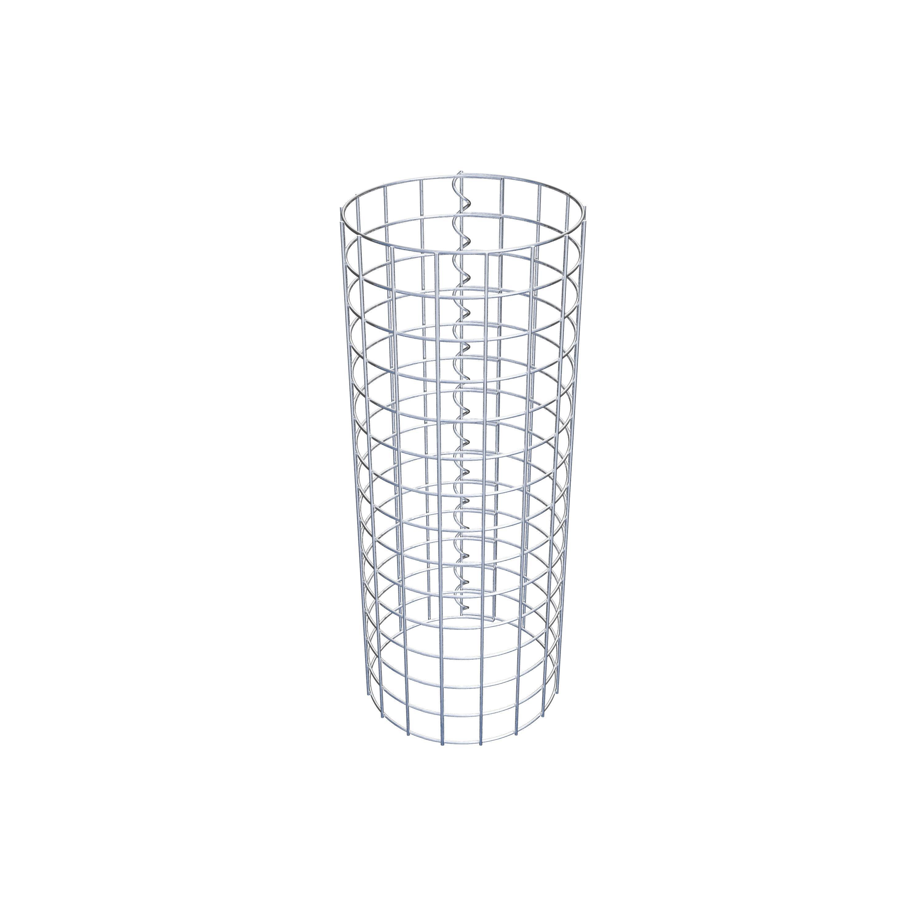 Schanskorf kolom diameter 27 cm MW 5 x 5 cm rond