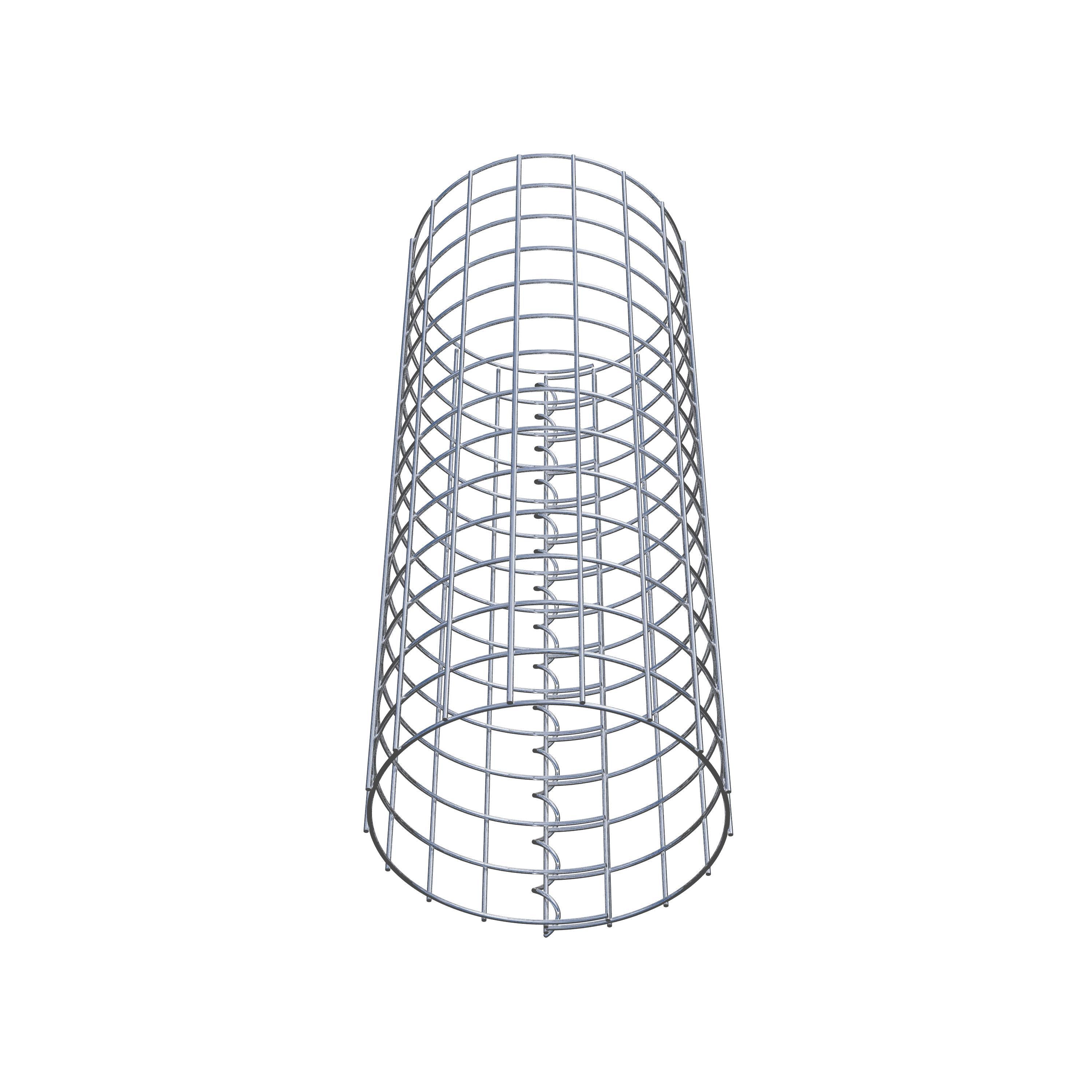 Schanskorf kolom diameter 27 cm MW 5 x 5 cm rond