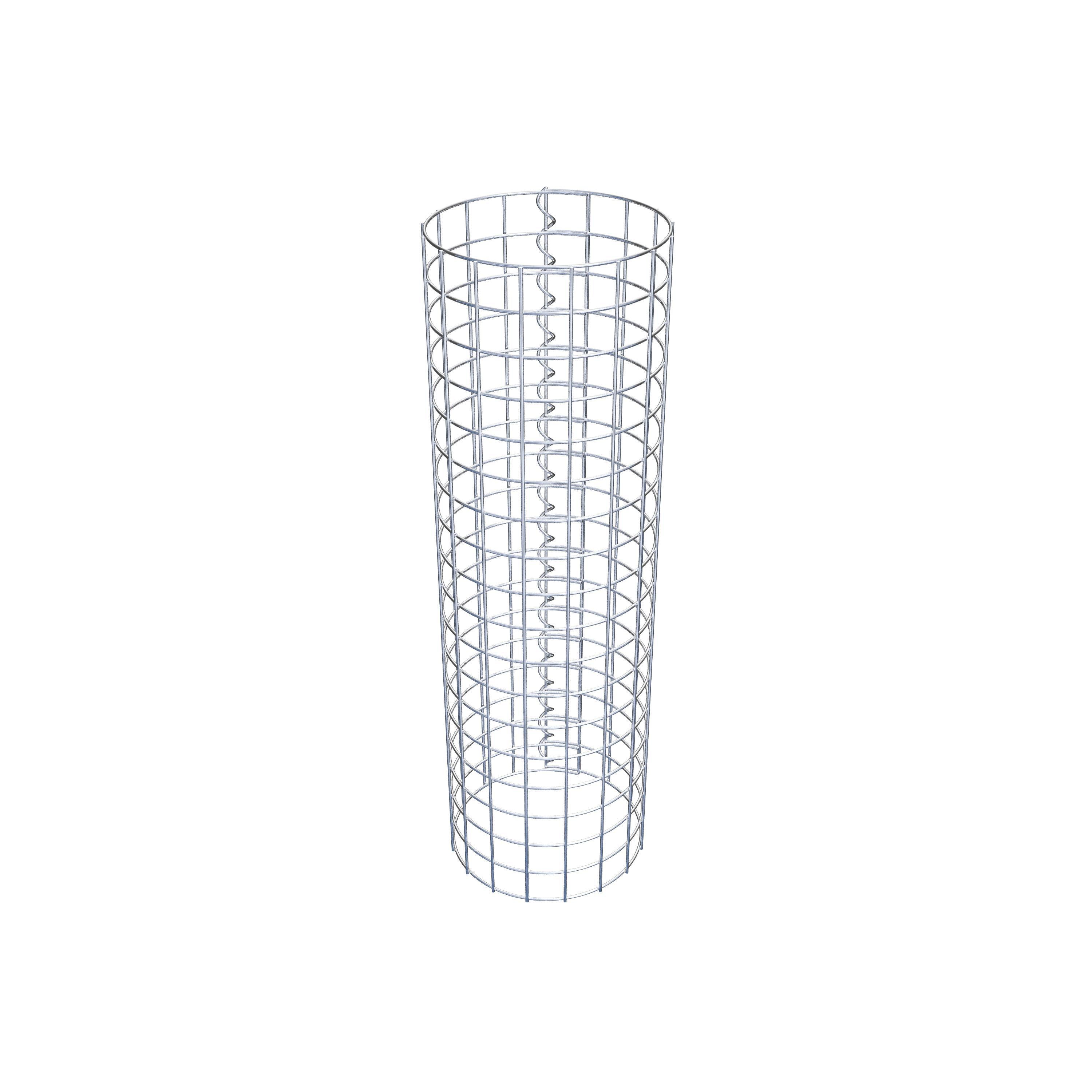 Schanskorf kolom diameter 27 cm MW 5 x 5 cm rond