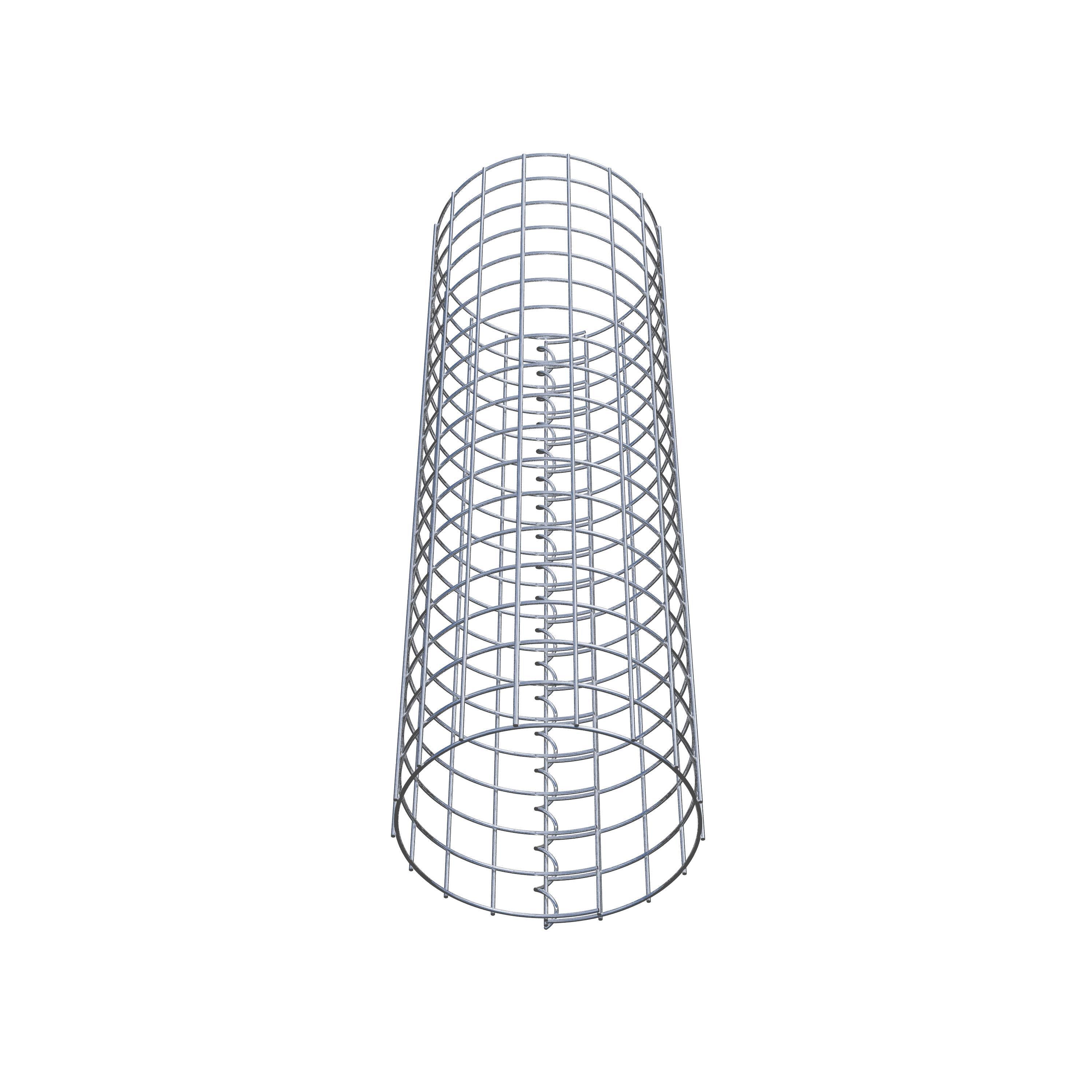 Schanskorf kolom diameter 27 cm MW 5 x 5 cm rond