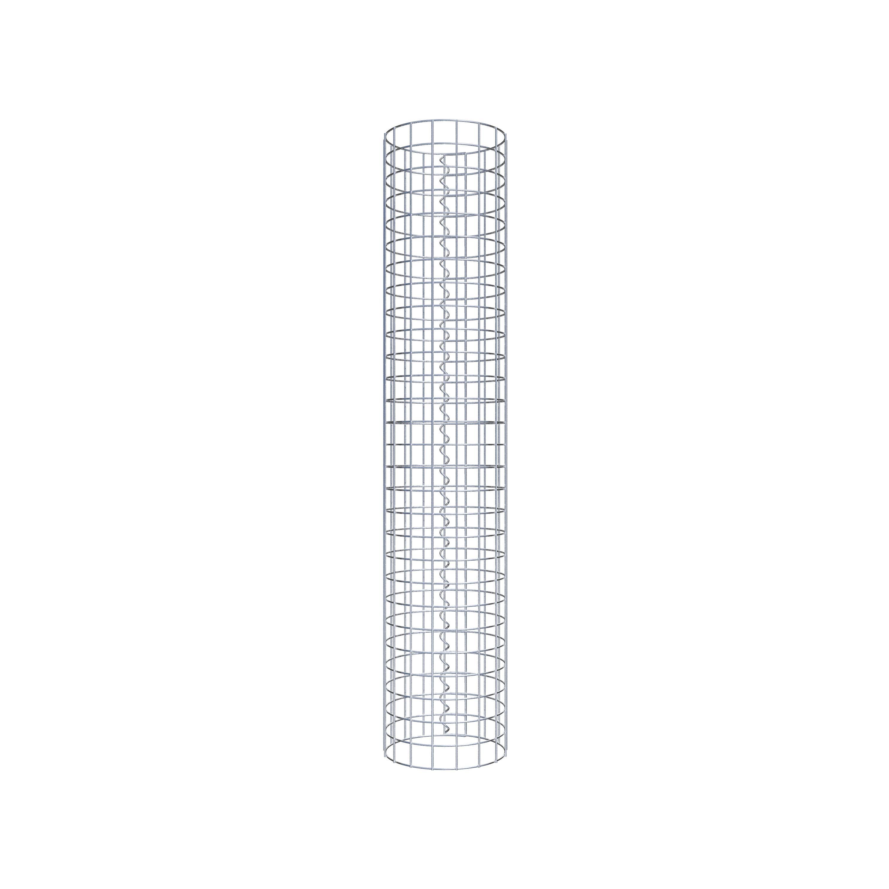 Schanskorf kolom diameter 27 cm MW 5 x 5 cm rond