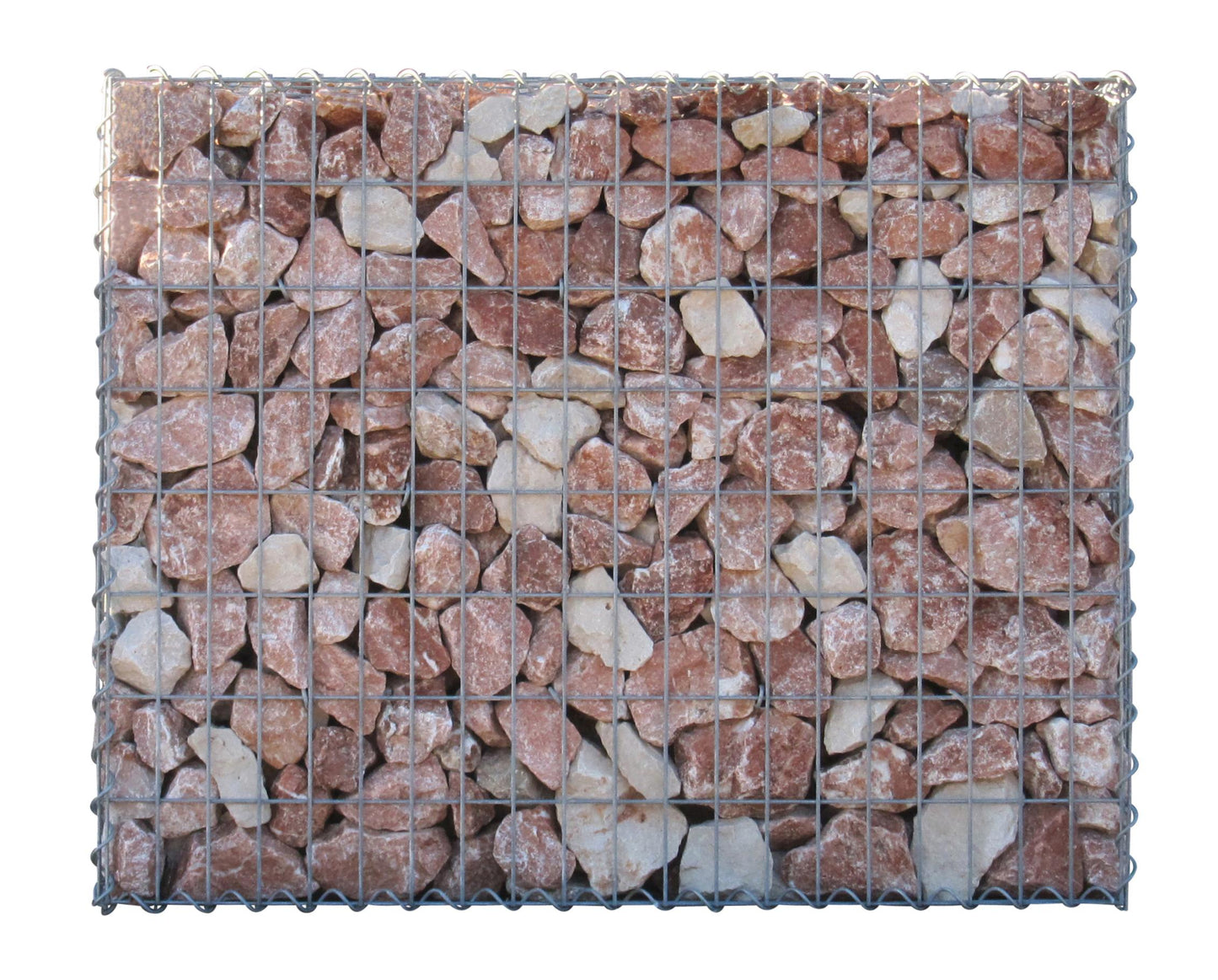 Gabion 100 cm x 80 cm x 30 cm (L x H x P), mailles 5 cm x 10 cm, spirale