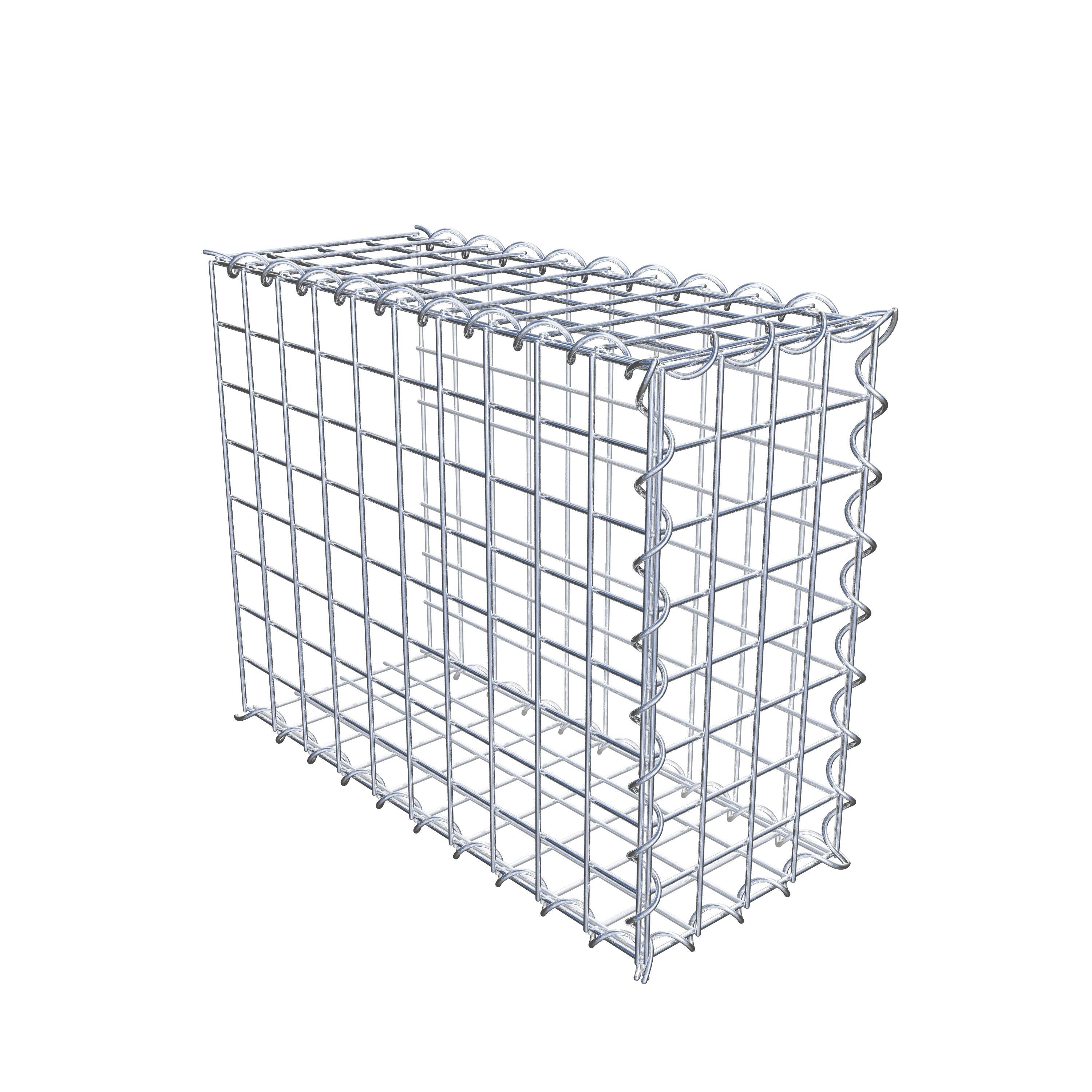 Extra gabion typ 2 50 cm x 40 cm x 20 cm (L x H x D), maskstorlek 5 cm x 5 cm, spiral