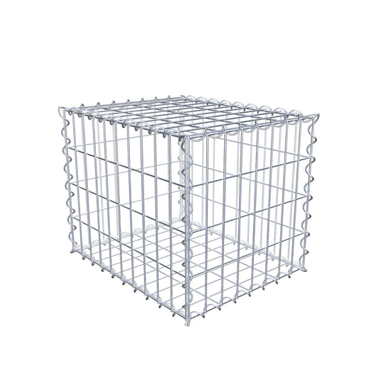 Gabion 50 cm x 40 cm x 40 cm (L x H x P), mailles 5 cm x 10 cm, spirale