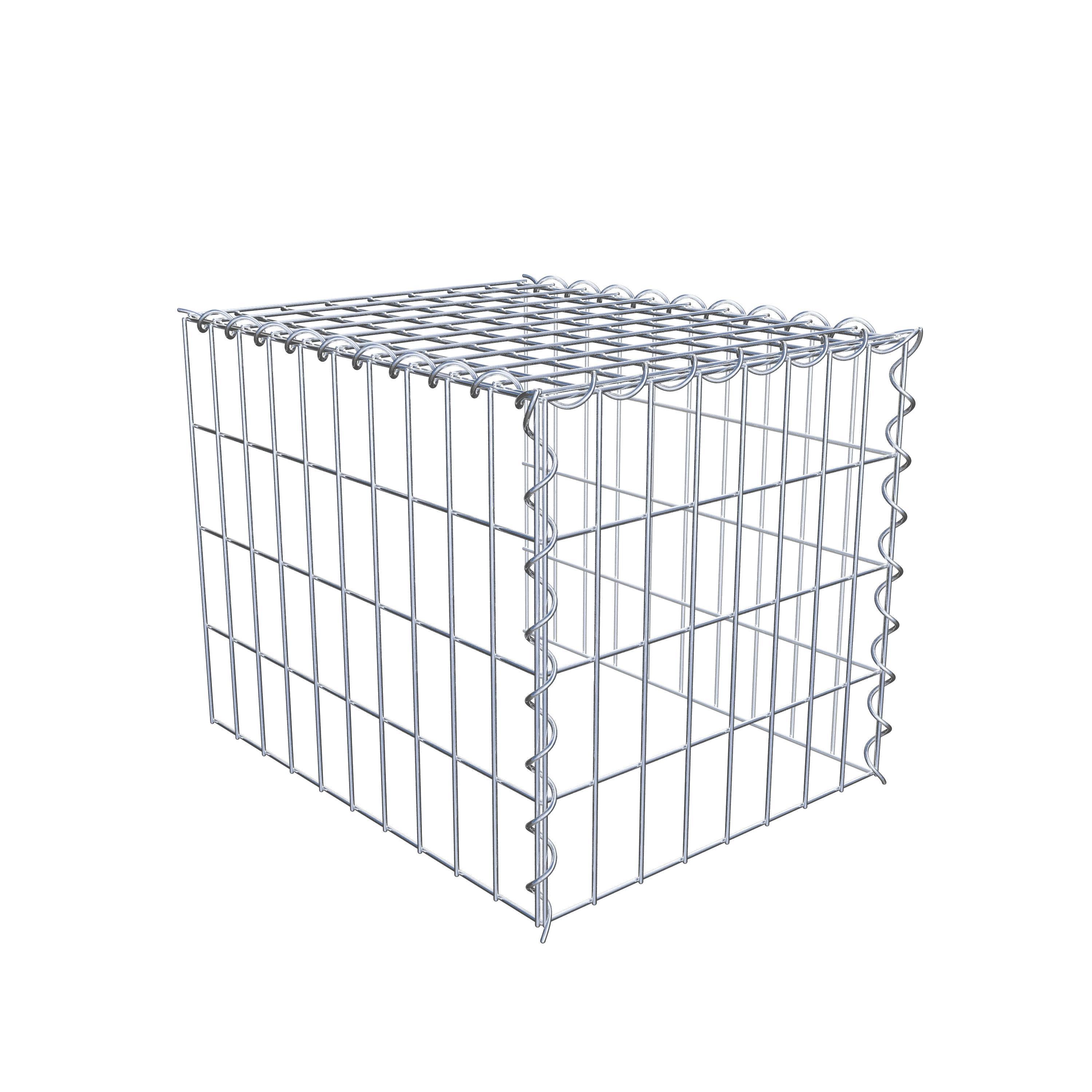 Extra gabion typ 4 50 cm x 40 cm x 40 cm (L x H x D), maskstorlek 5 cm x 10 cm, spiral