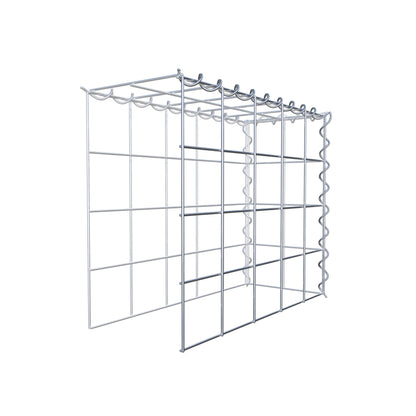 Gabião tipo 4 50 cm x 40 cm x 20 cm (C x A x P), malhagem 10 cm x 10 cm, espiral