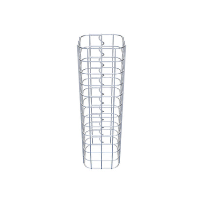 Schanskorfzuil 17 x 17 cm, MW 5 x 5 cm vierkant