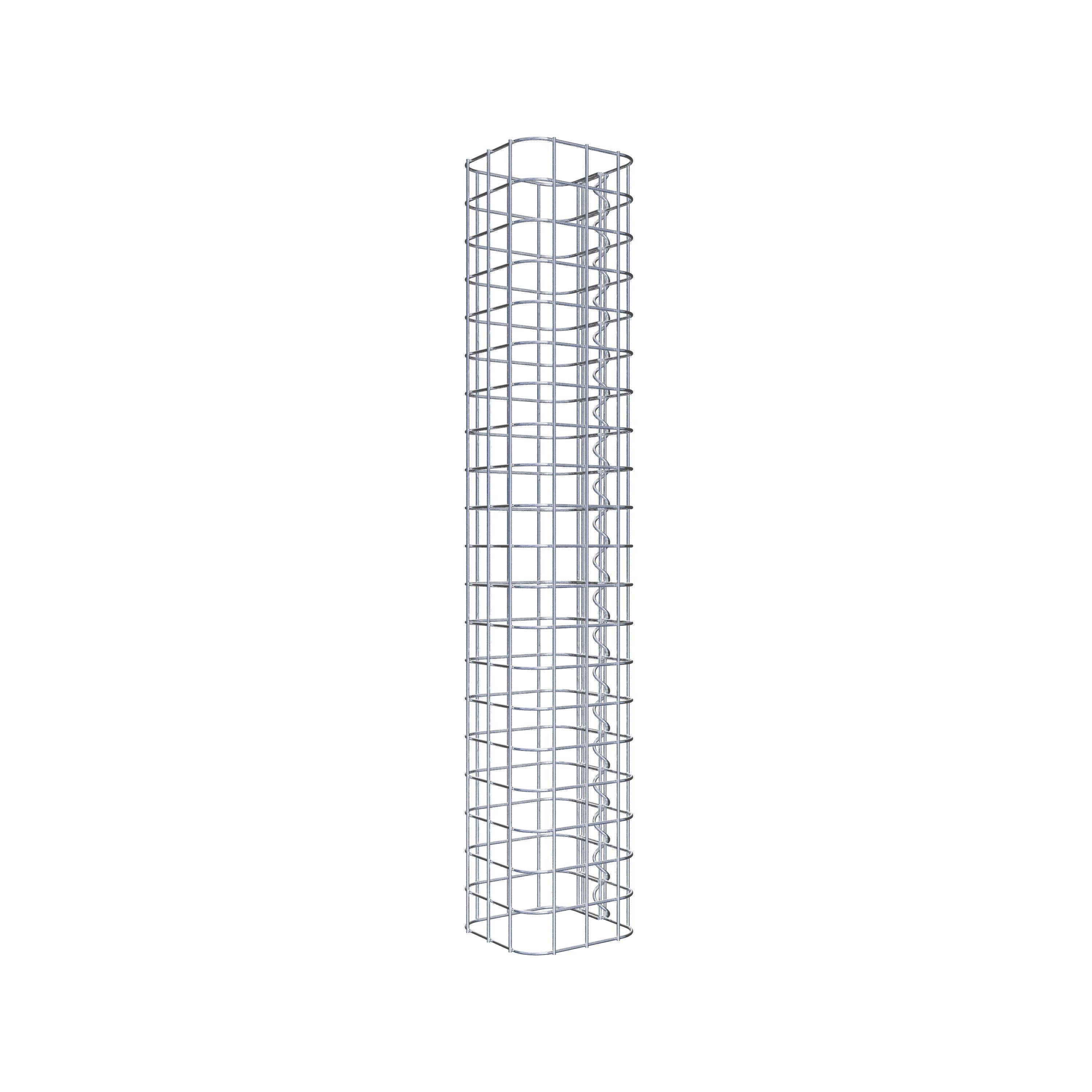 Colonne de gabion 17 x 17 cm, MW 5 x 5 cm carré