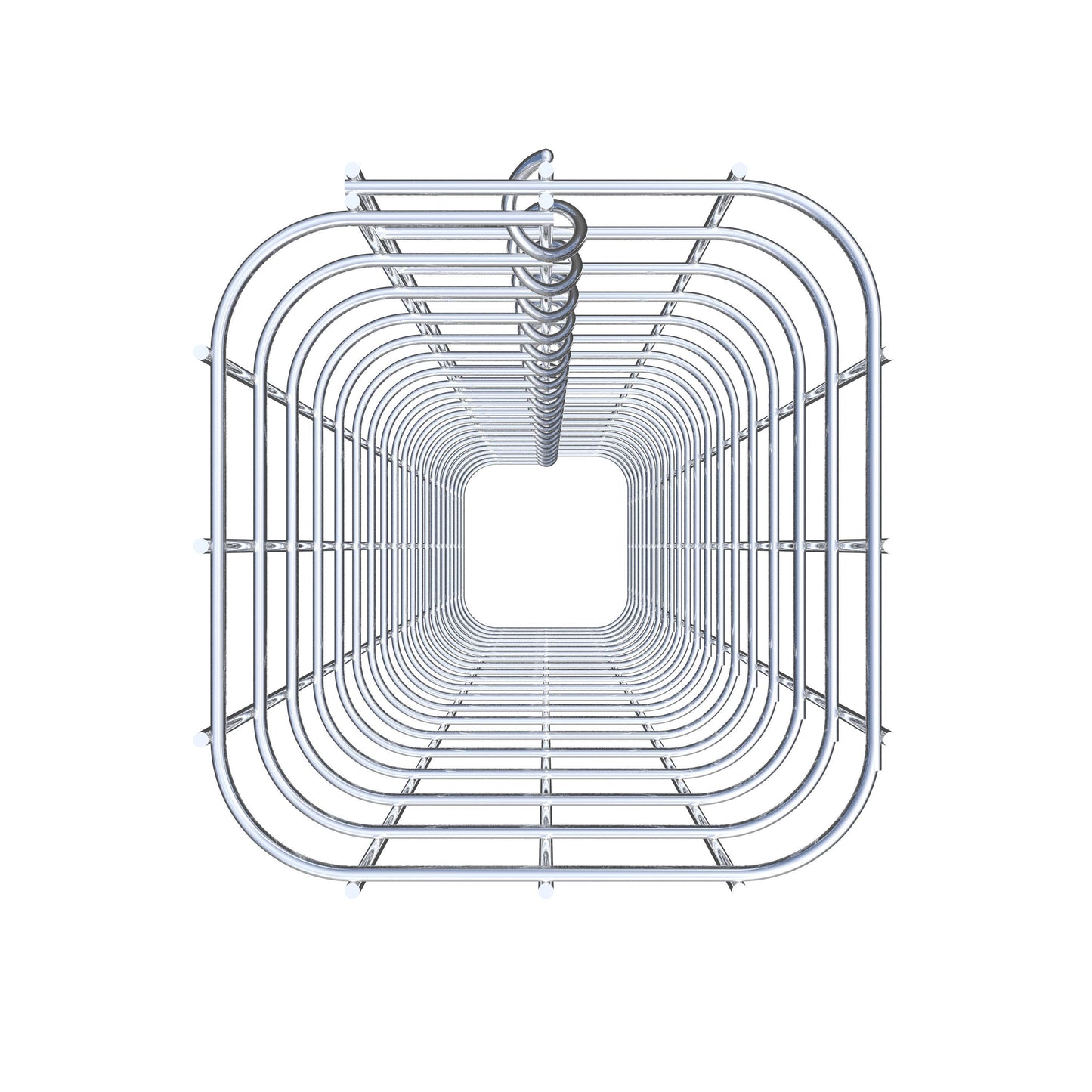Schanskorfzuil 17 x 17 cm, MW 5 x 5 cm vierkant