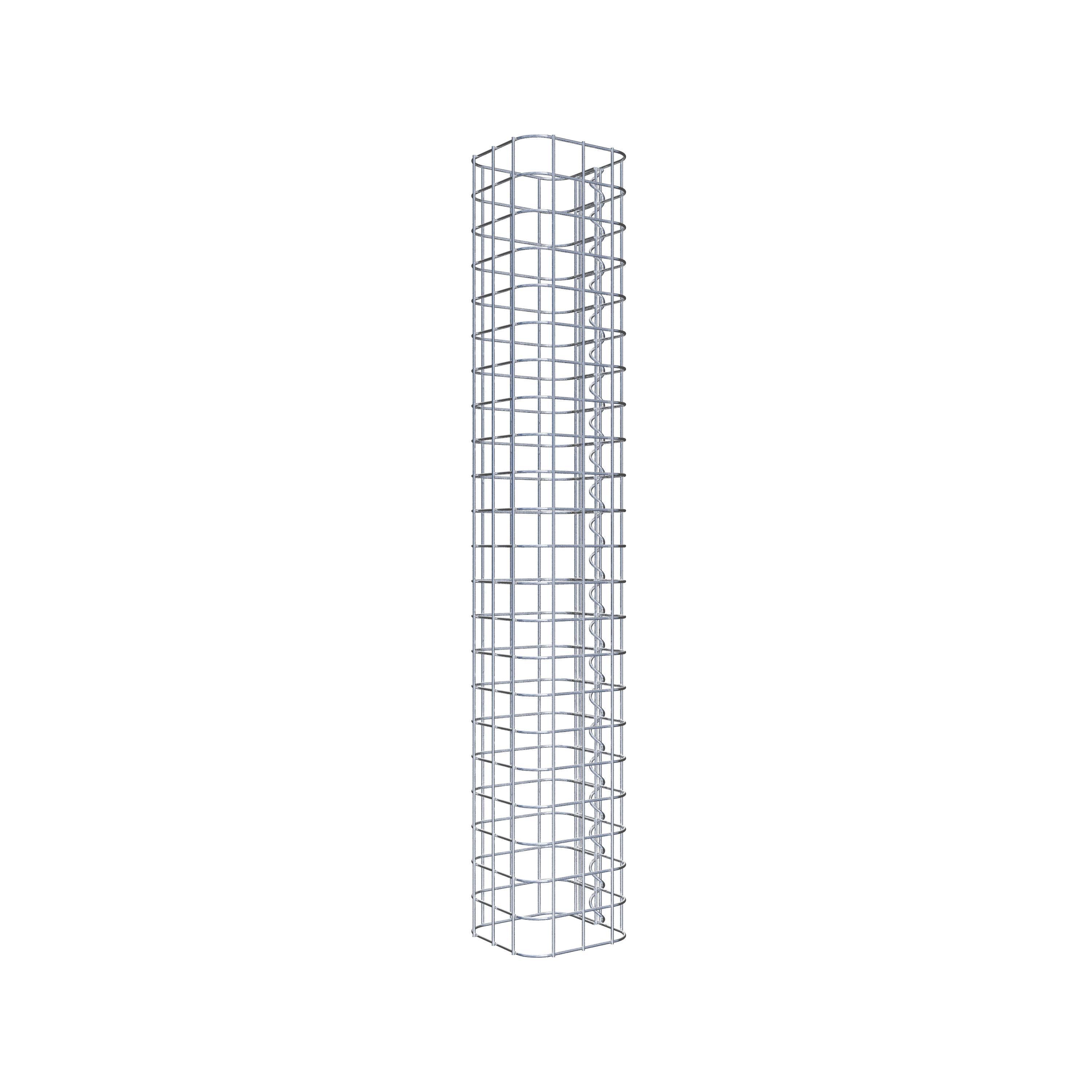 Colonne de gabion 17 x 17 cm, MW 5 x 5 cm carré