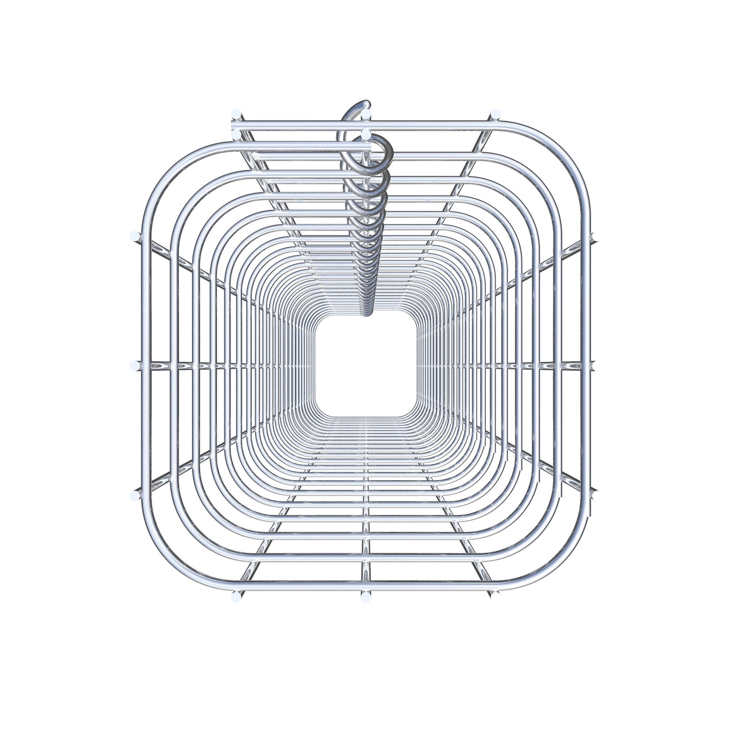 Schanskorfzuil 17 x 17 cm, MW 5 x 5 cm vierkant