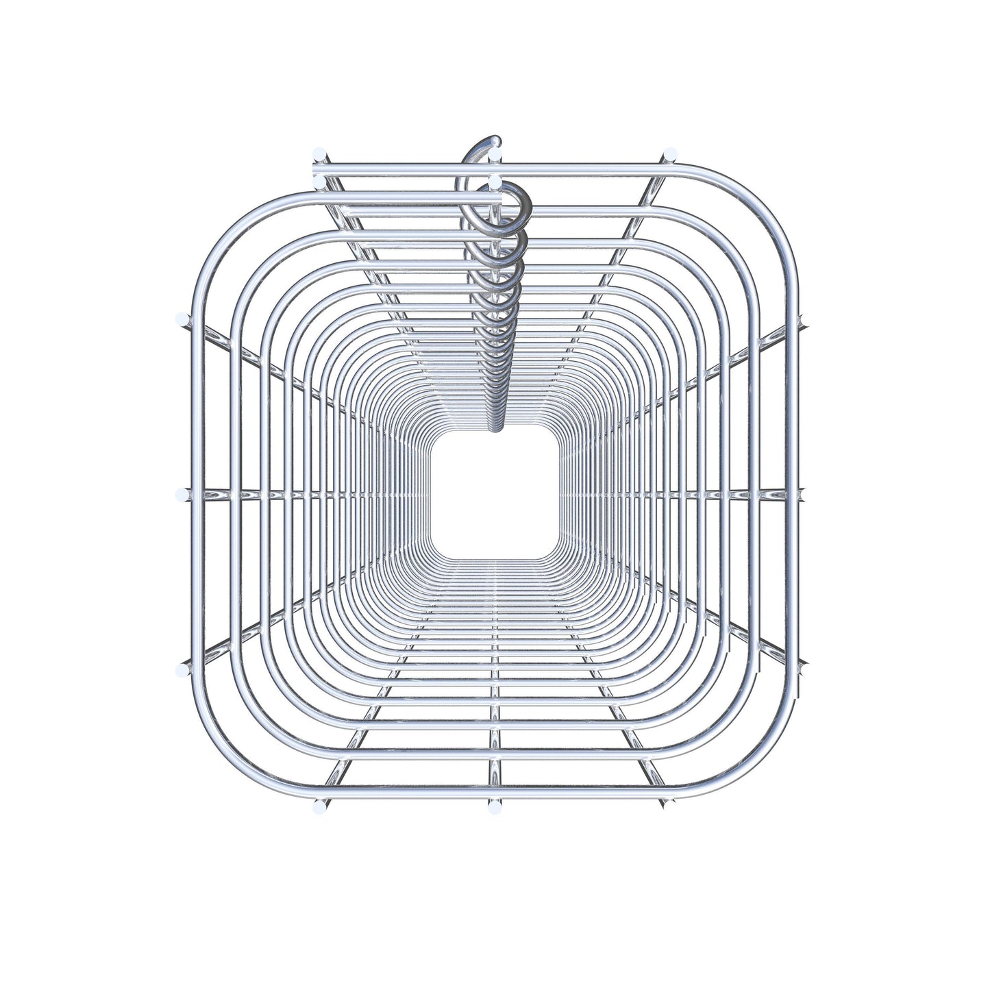 Schanskorfzuil 17 x 17 cm, MW 5 x 5 cm vierkant