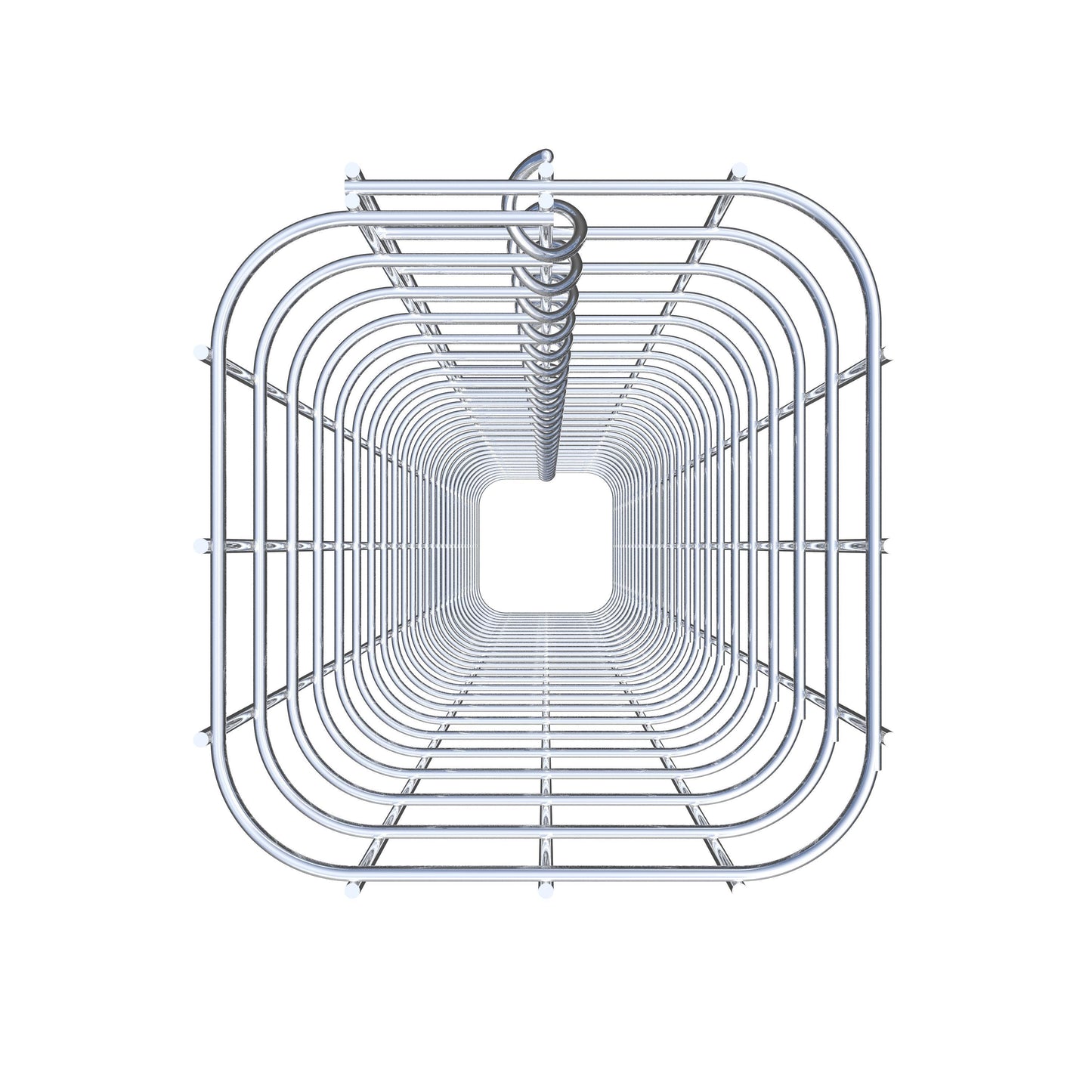 Schanskorfzuil 17 x 17 cm, MW 5 x 5 cm vierkant