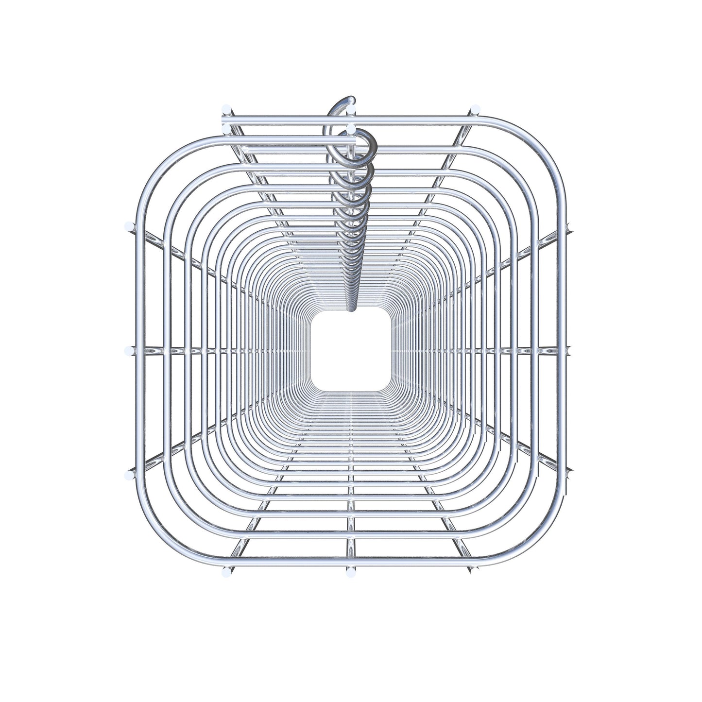 Schanskorfzuil 17 x 17 cm, MW 5 x 5 cm vierkant