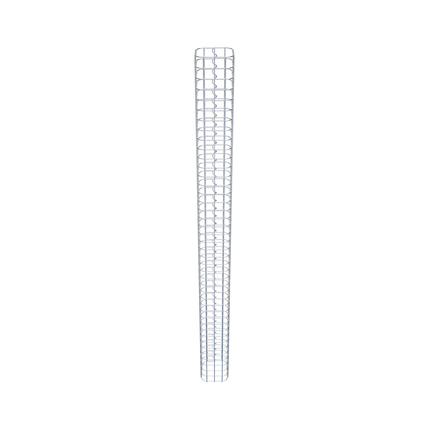 Schanskorfzuil 17 x 17 cm, MW 5 x 5 cm vierkant