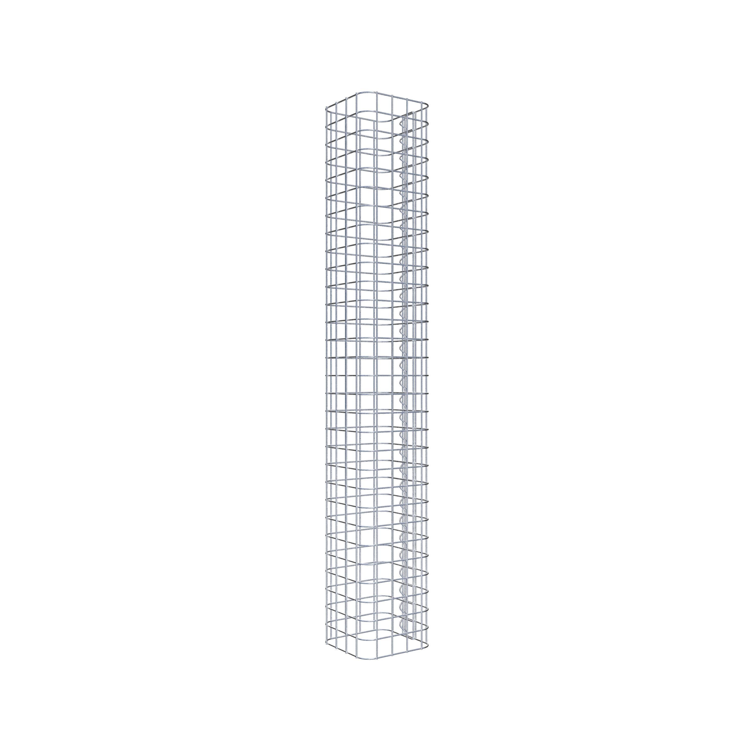 Gabion column 22 x 22 cm MW 5 x 5 cm square