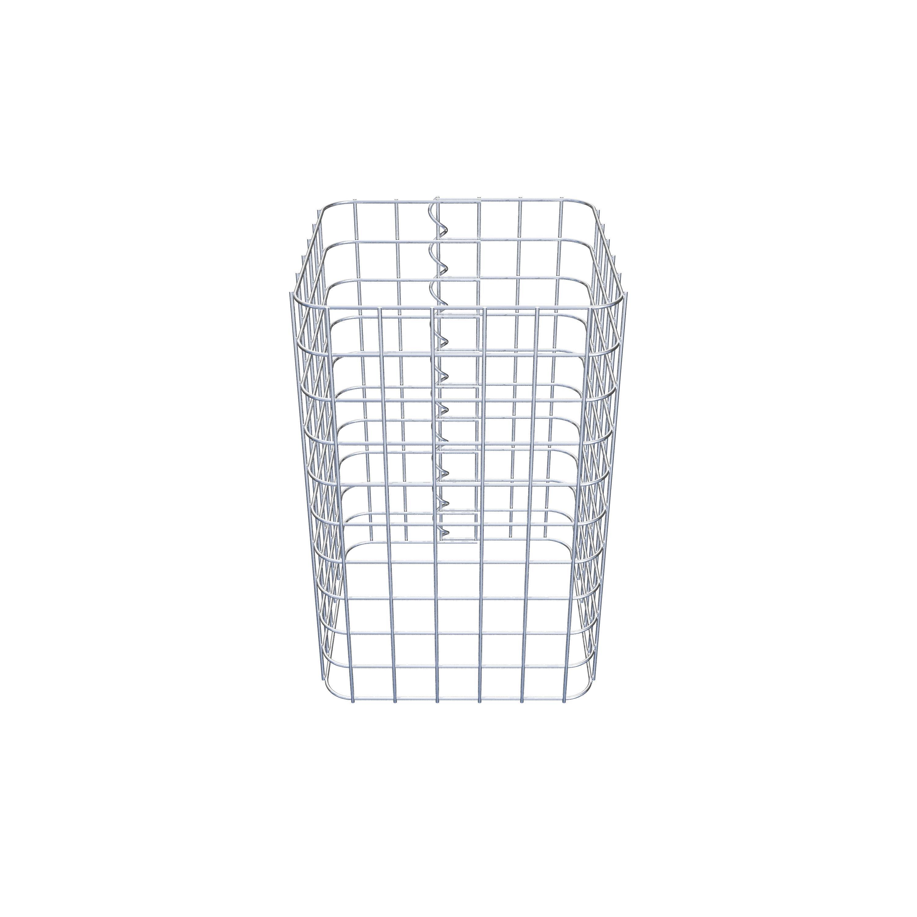 Colonne de gabion 32 x 32 cm MW 5 x 5 cm carré