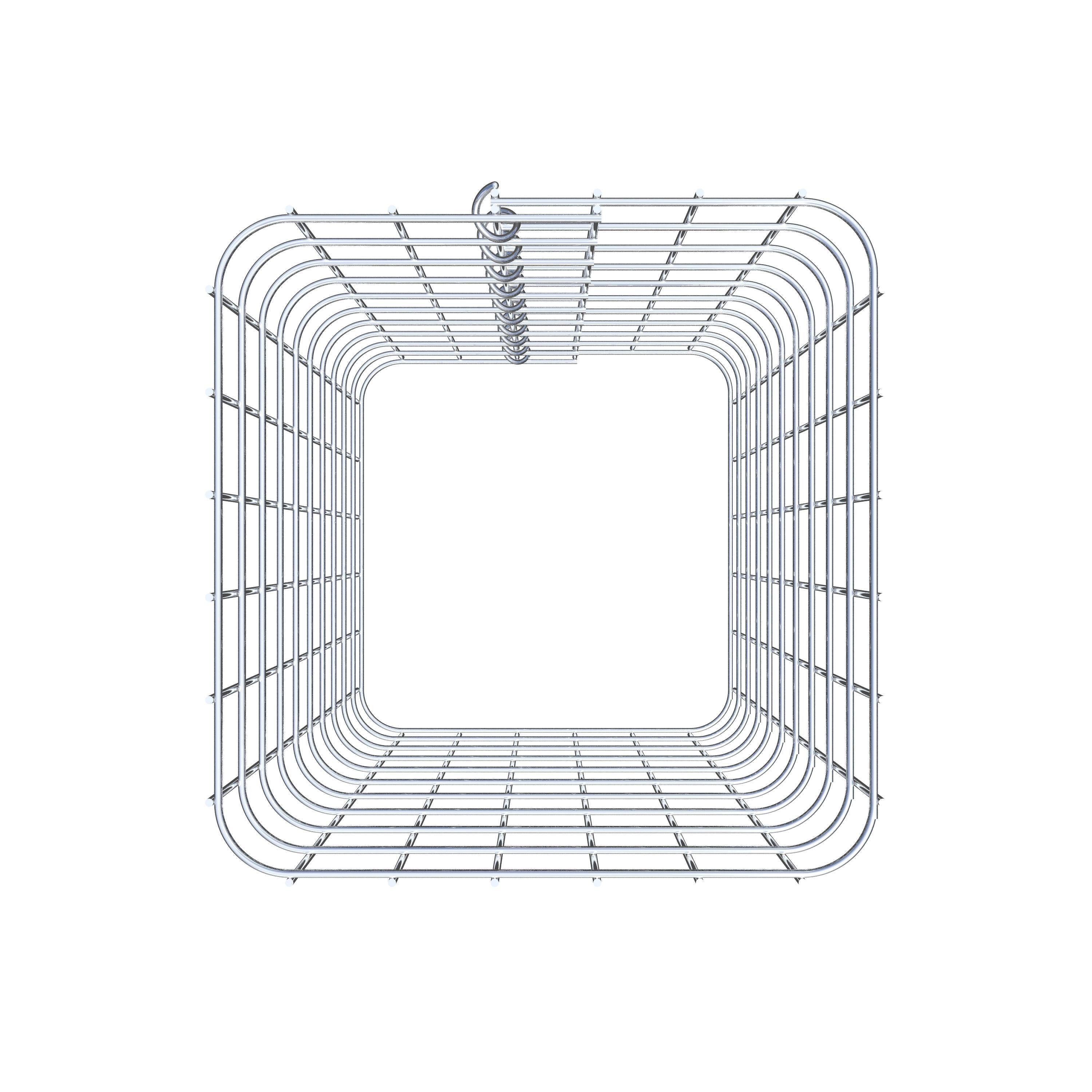 Schanskorfzuil 32 x 32 cm MW 5 x 5 cm vierkant