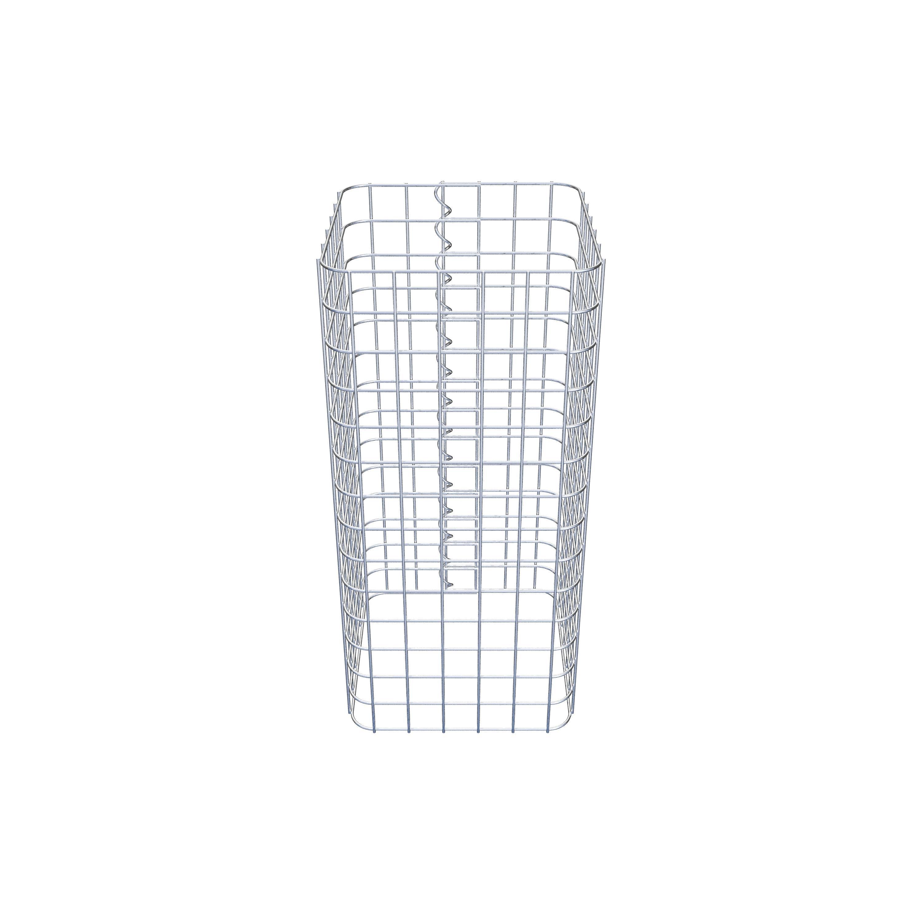 Colonne de gabion 32 x 32 cm MW 5 x 5 cm carré