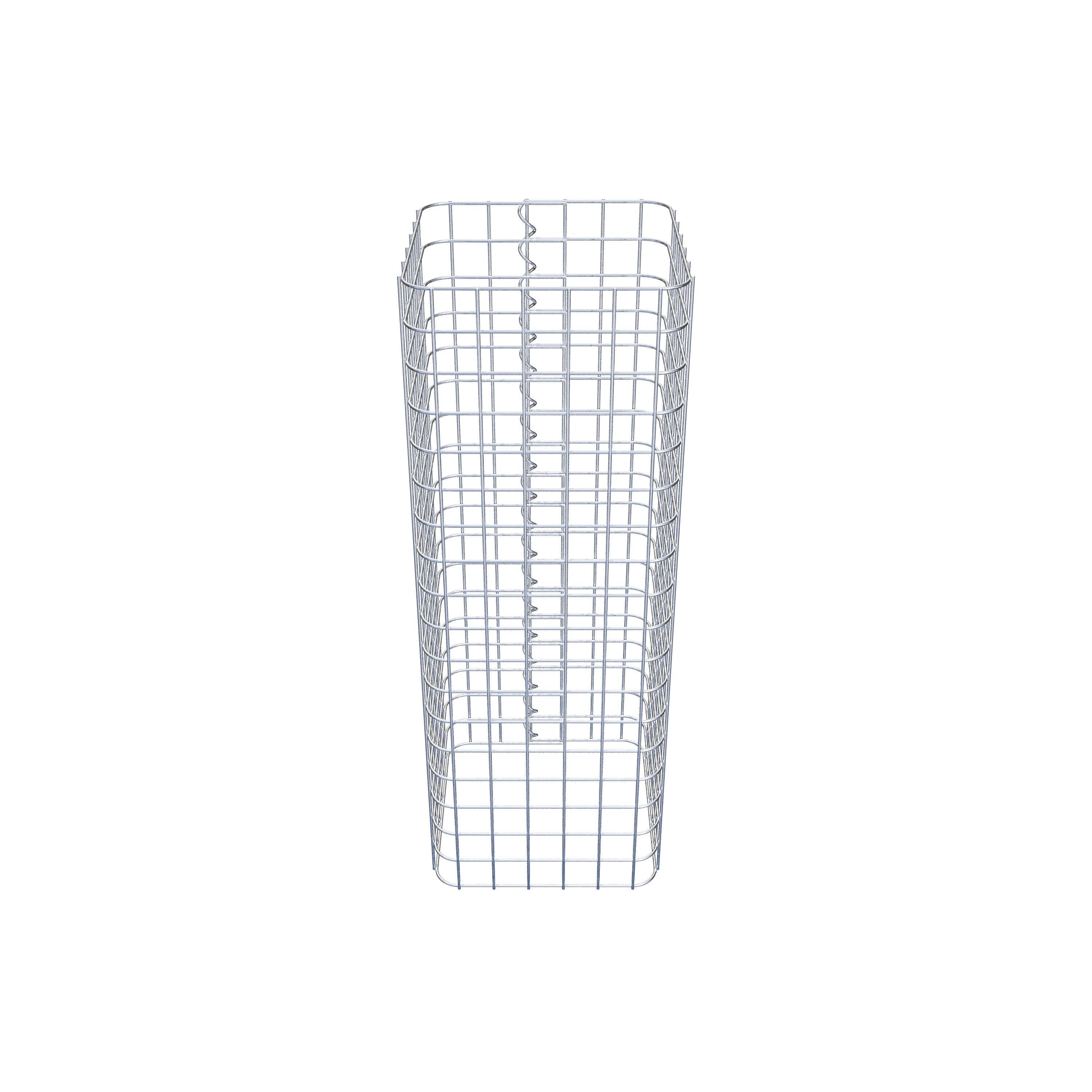 Colonne de gabion 32 x 32 cm MW 5 x 5 cm carré