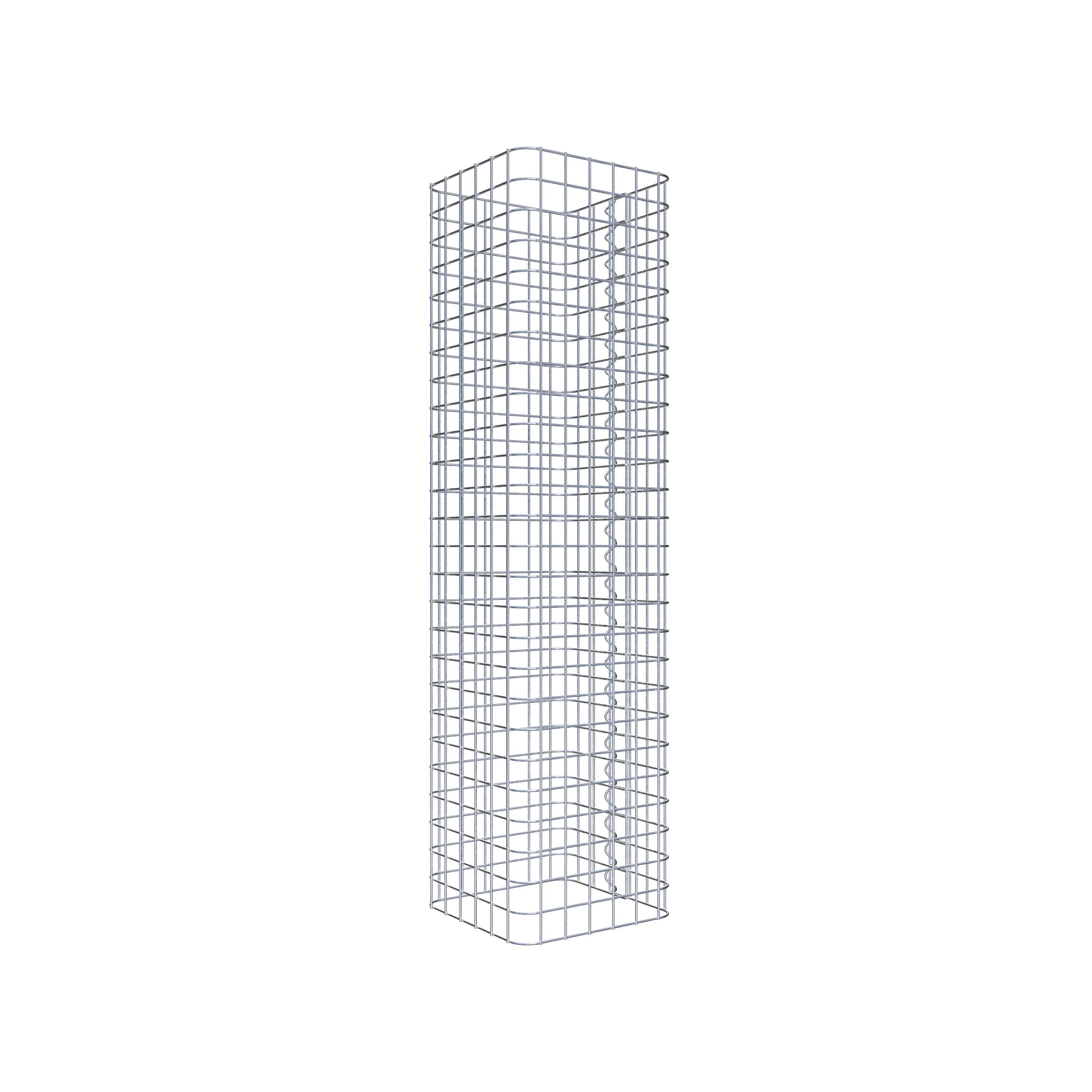 Colonne de gabion 32 x 32 cm MW 5 x 5 cm carré