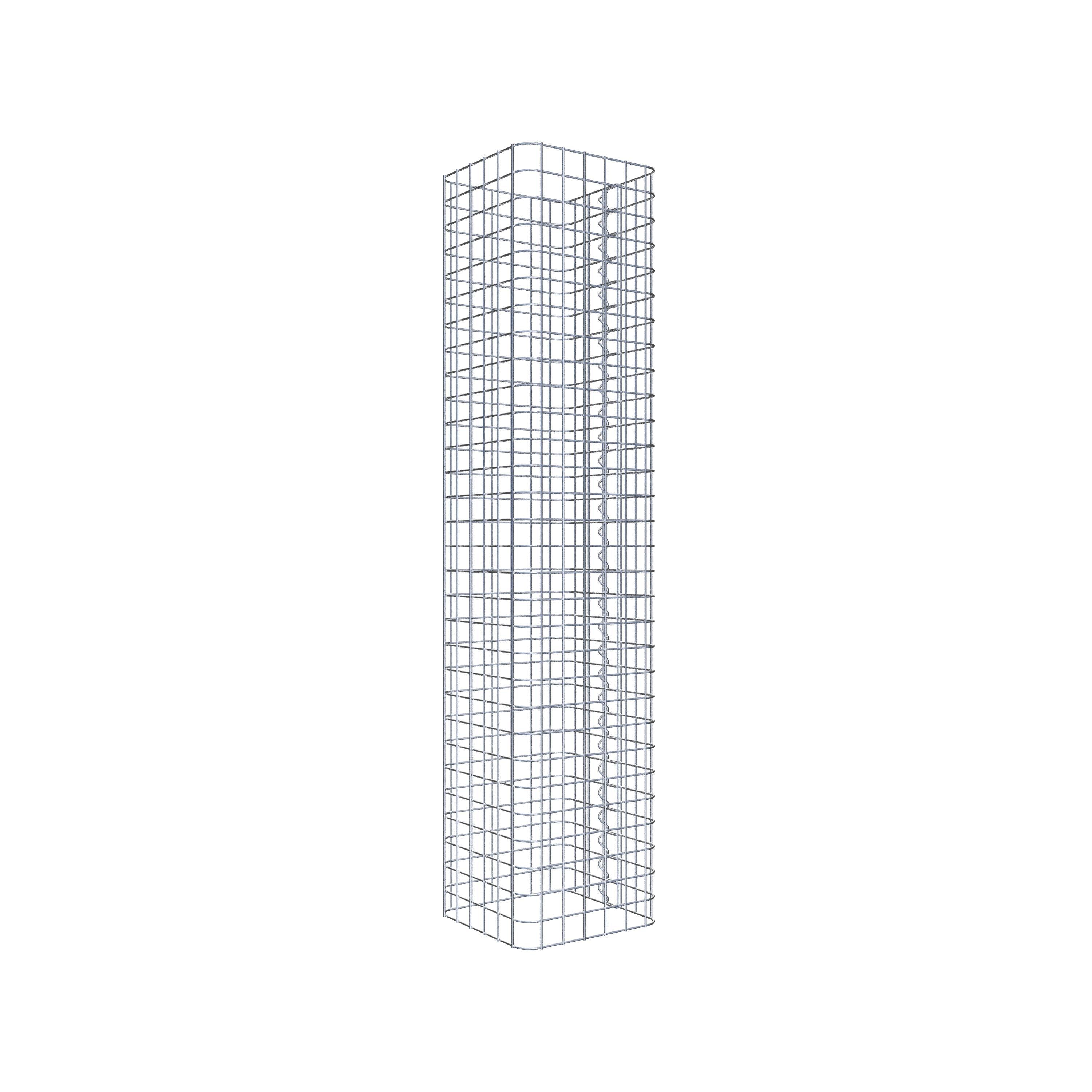 Colonne de gabion 32 x 32 cm MW 5 x 5 cm carré