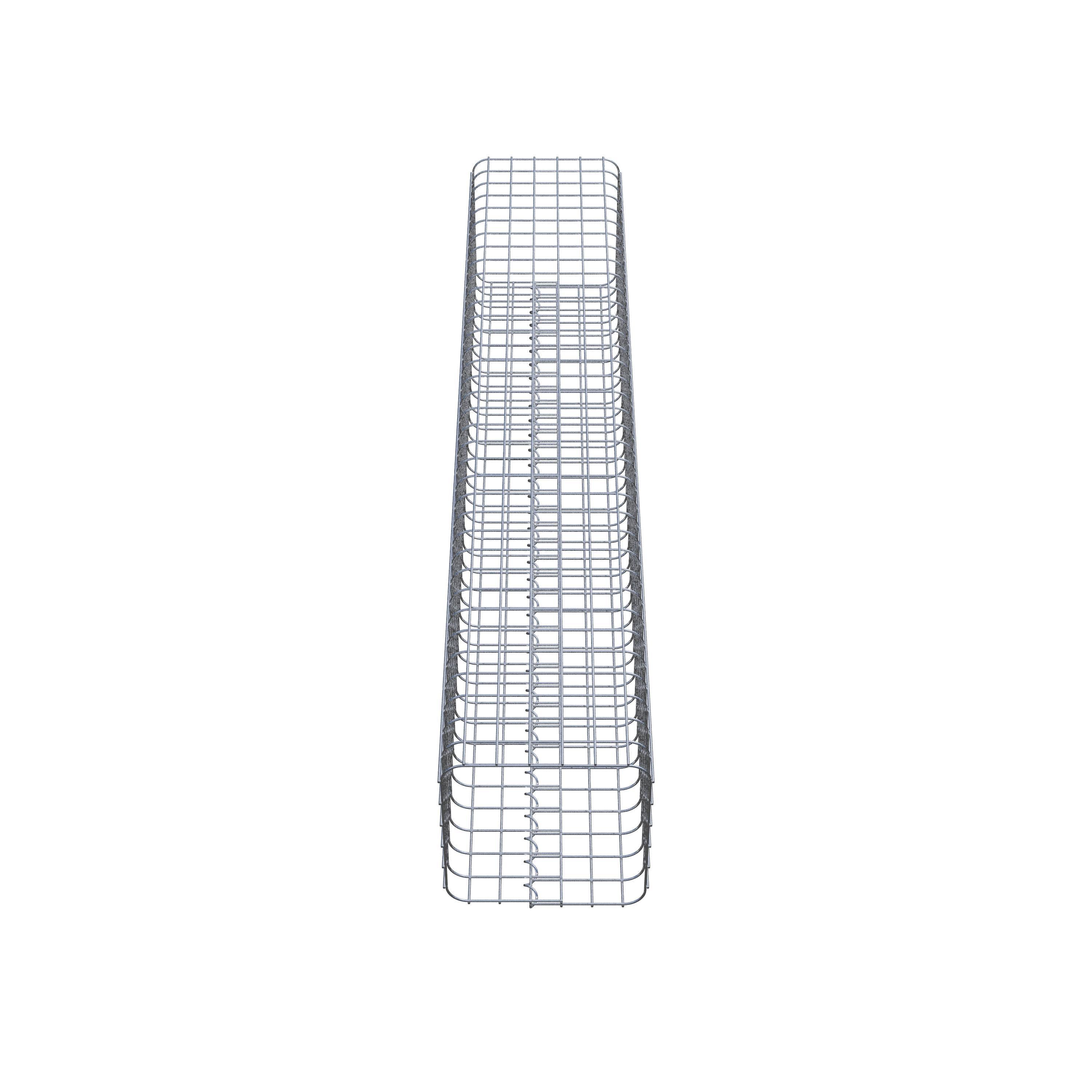 Colonne de gabion 32 x 32 cm MW 5 x 5 cm carré