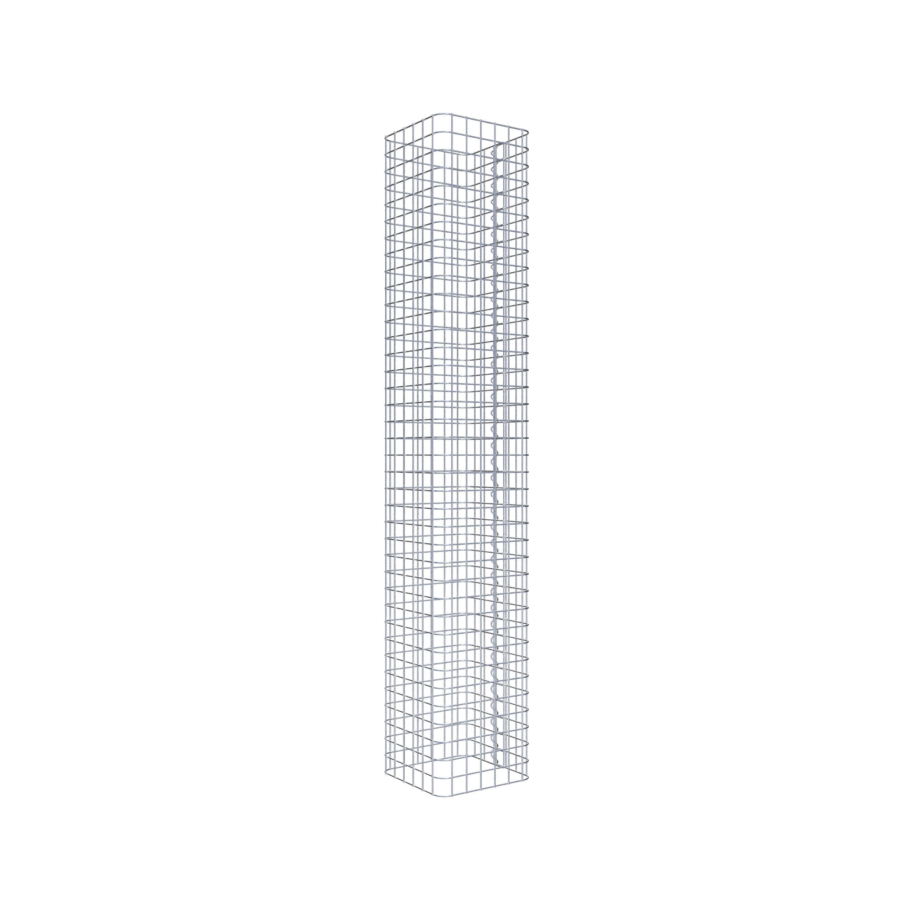 Colonne de gabion 32 x 32 cm MW 5 x 5 cm carré