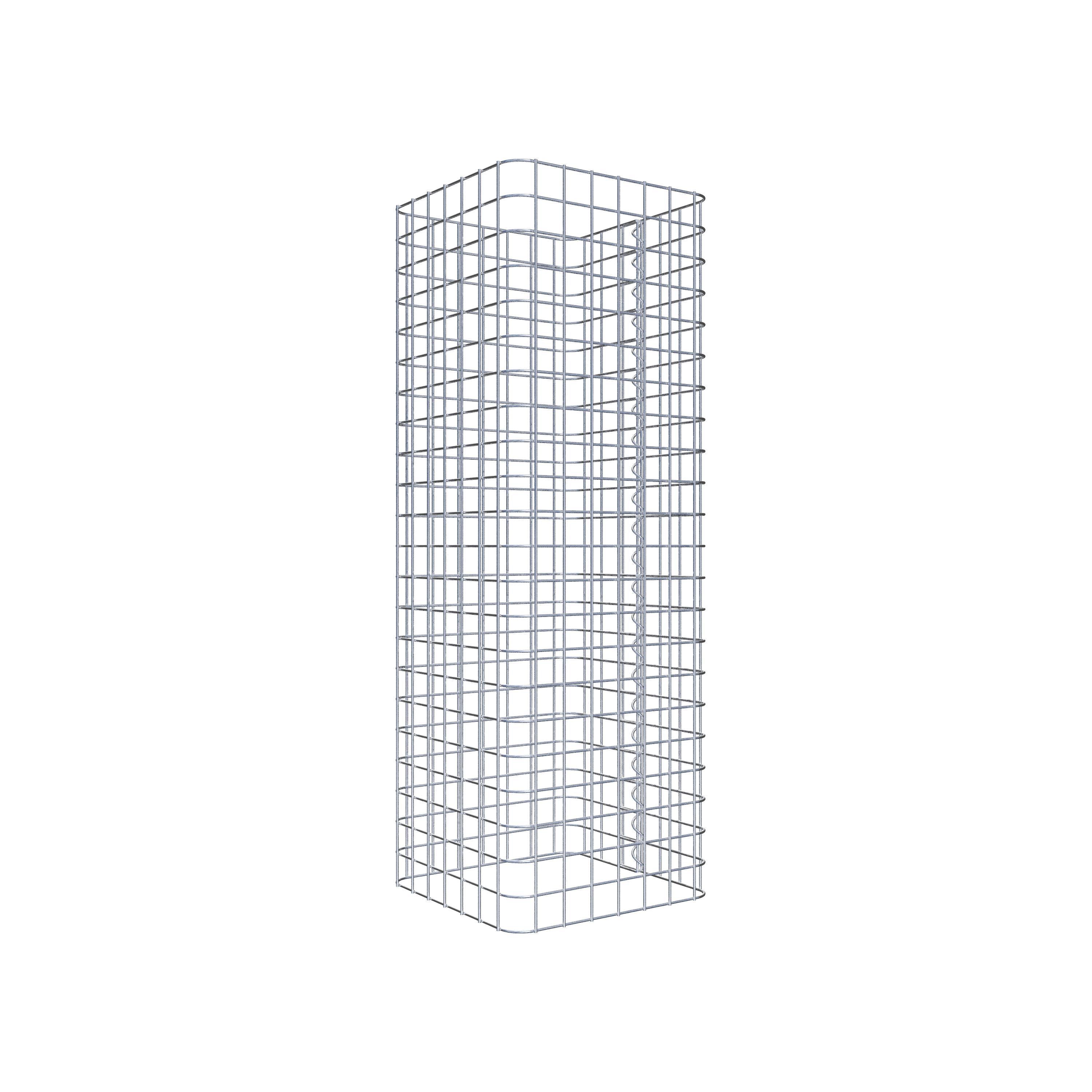 Colonne de gabion 37 x 37 cm MW 5 x 5 cm carré