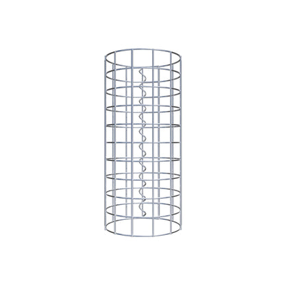 Coluna de gabião diâmetro 22 cm MW 5 x 5 cm redondo