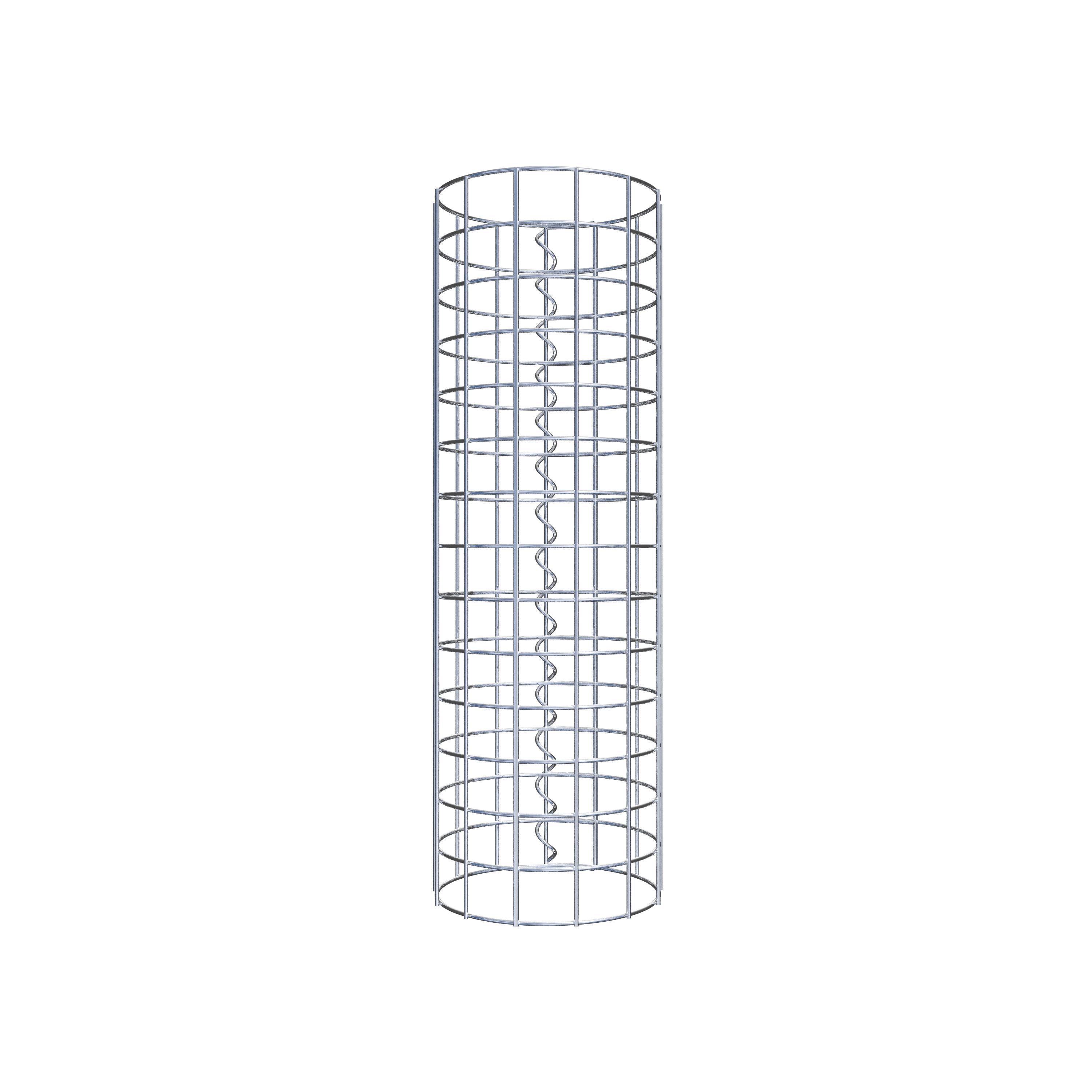 Schanskorf kolom diameter 22 cm MW 5 x 5 cm rond