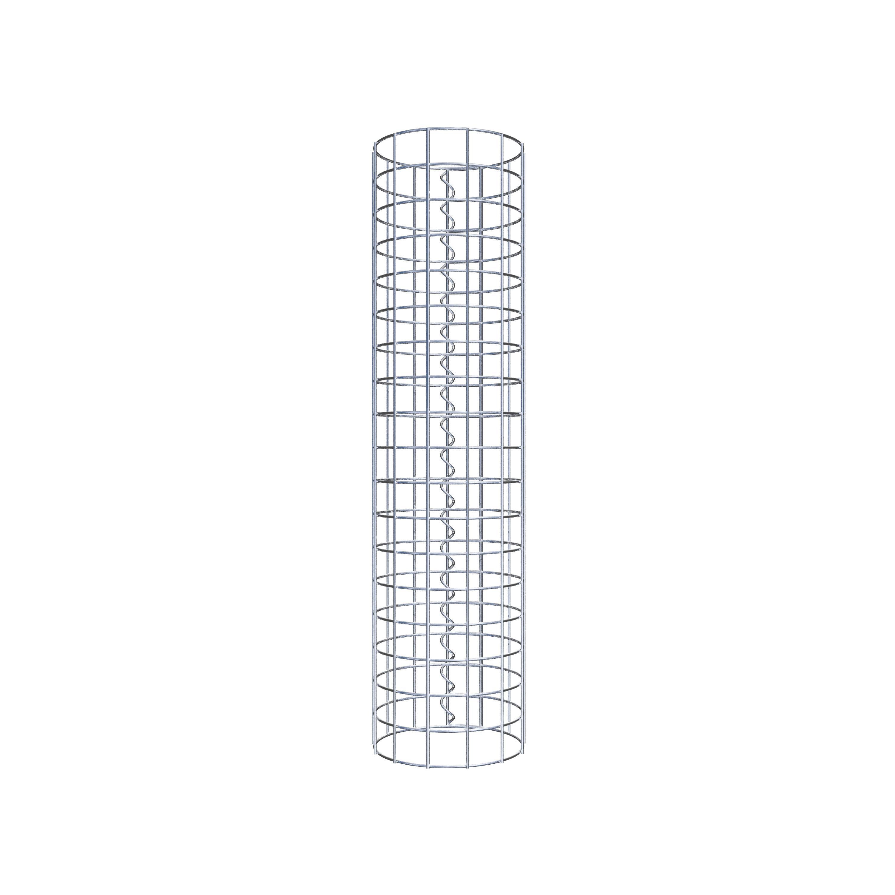 Schanskorf kolom diameter 22 cm MW 5 x 5 cm rond