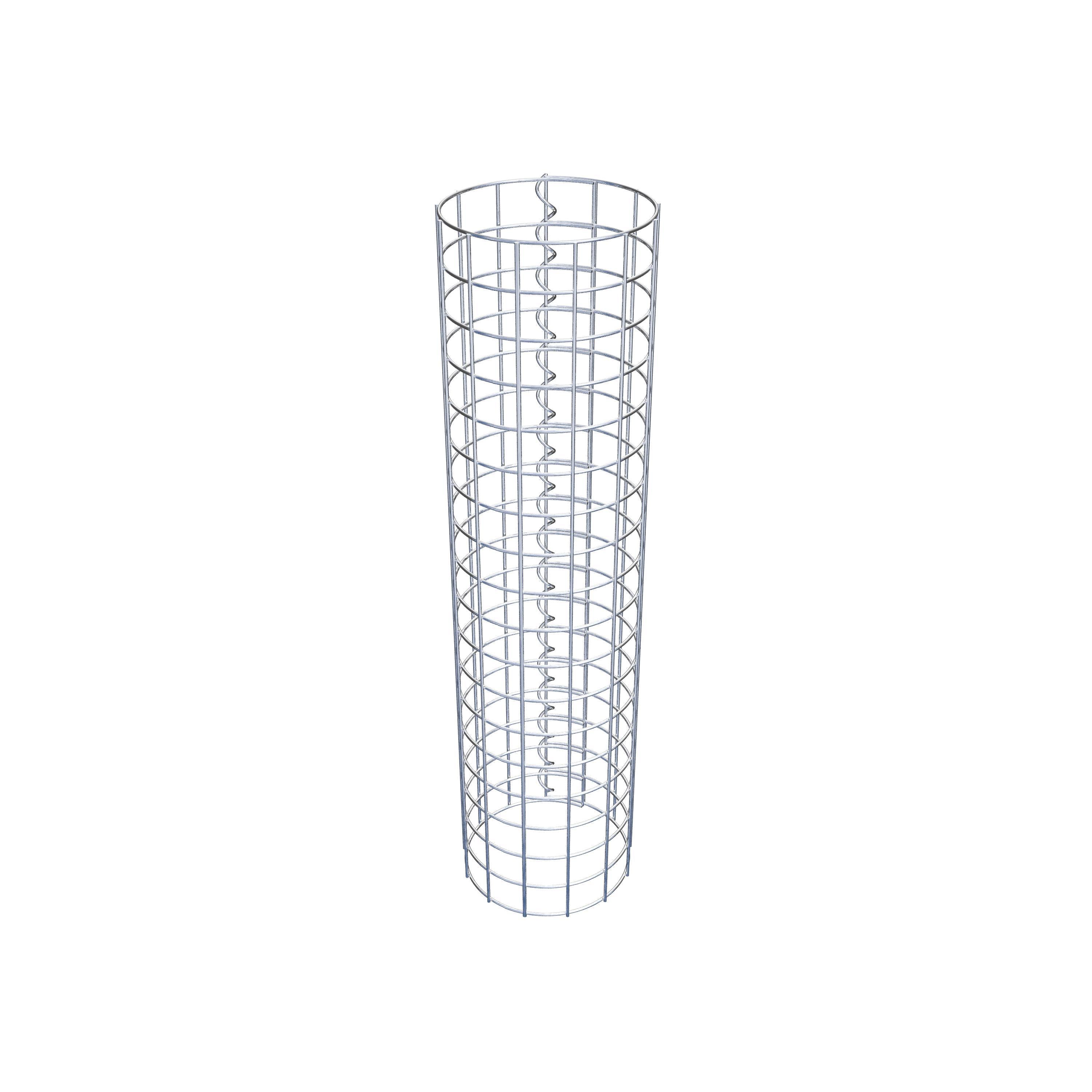 Schanskorf kolom diameter 22 cm MW 5 x 5 cm rond