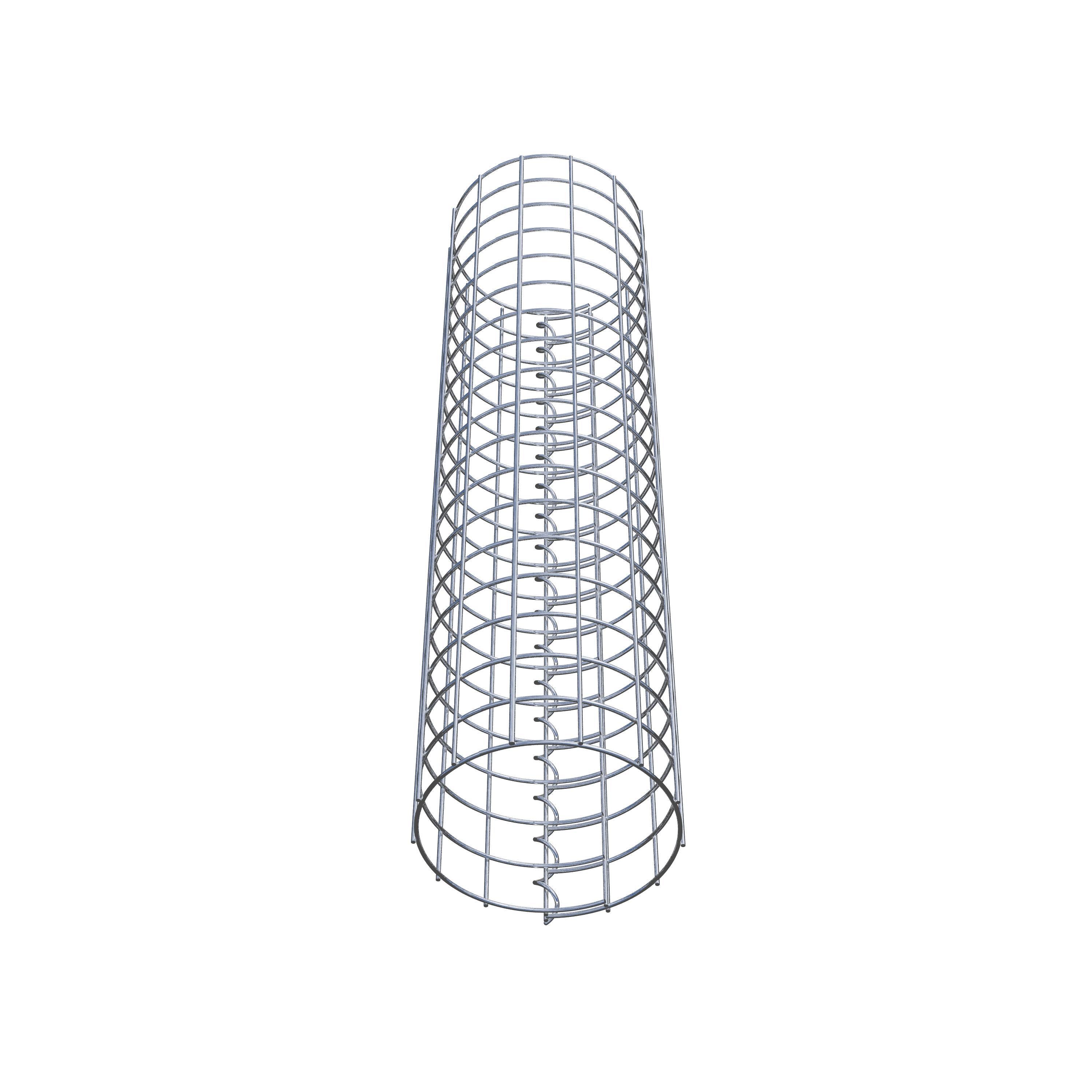 Schanskorf kolom diameter 22 cm MW 5 x 5 cm rond