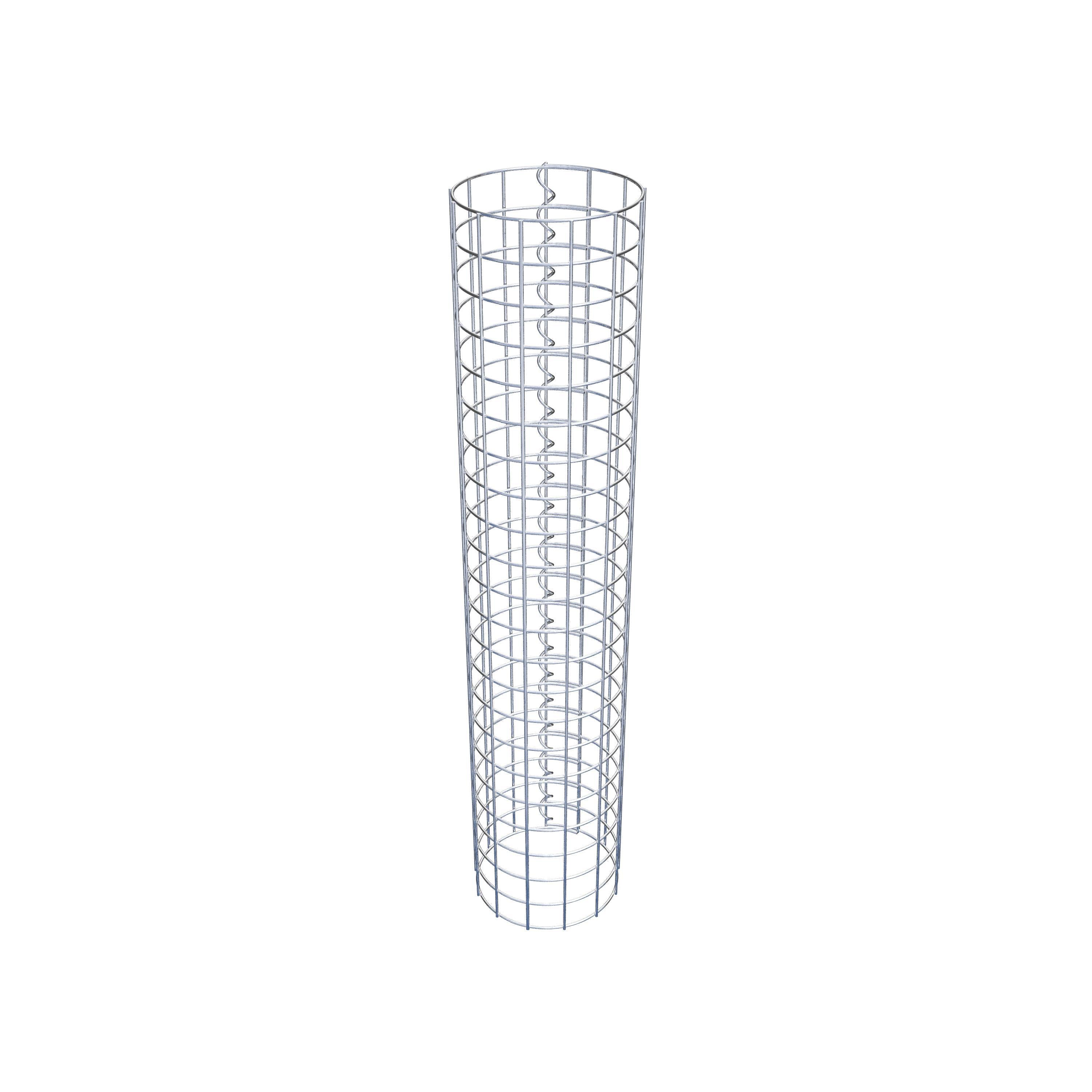 Schanskorf kolom diameter 22 cm MW 5 x 5 cm rond