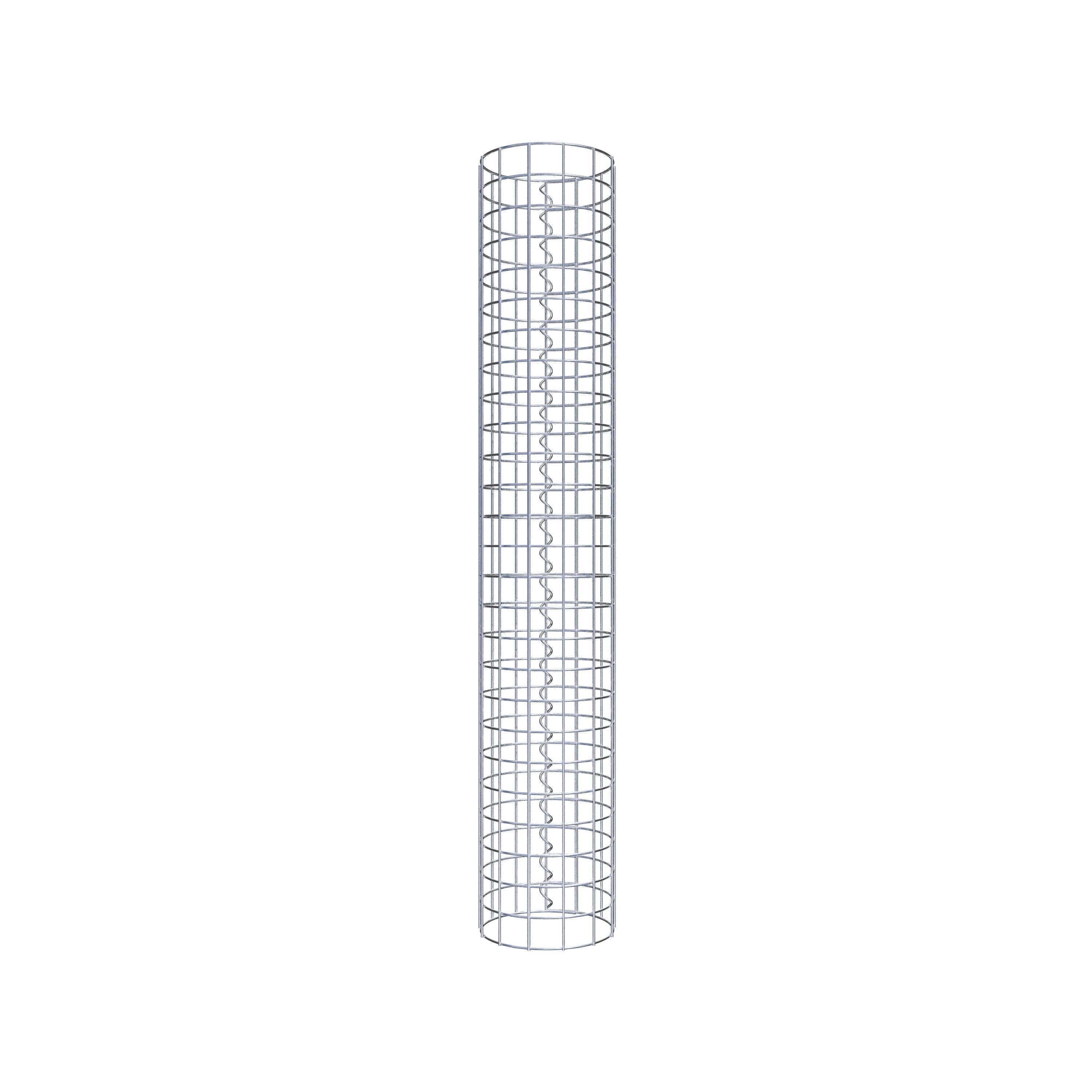 Schanskorf kolom diameter 22 cm MW 5 x 5 cm rond