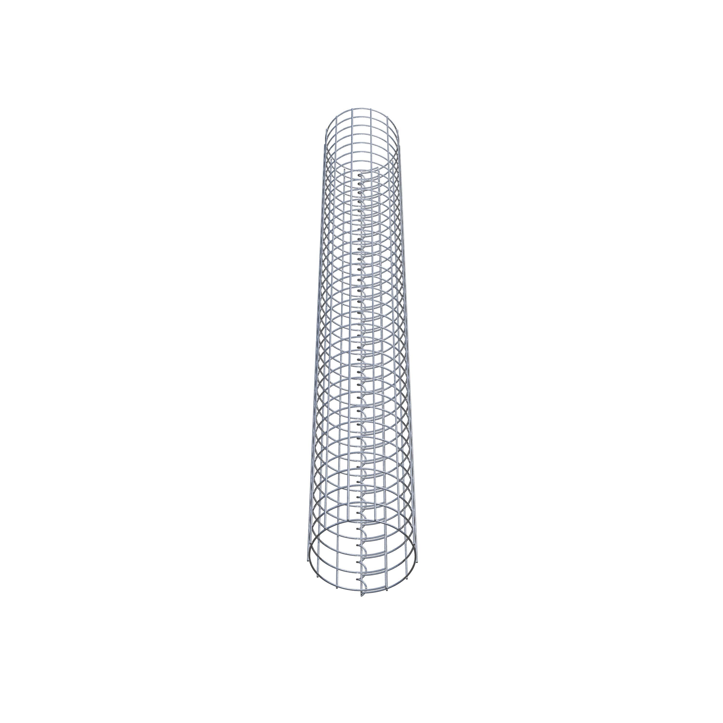 Colonne de gabion diamètre 22 cm MW 5 x 5 cm rond