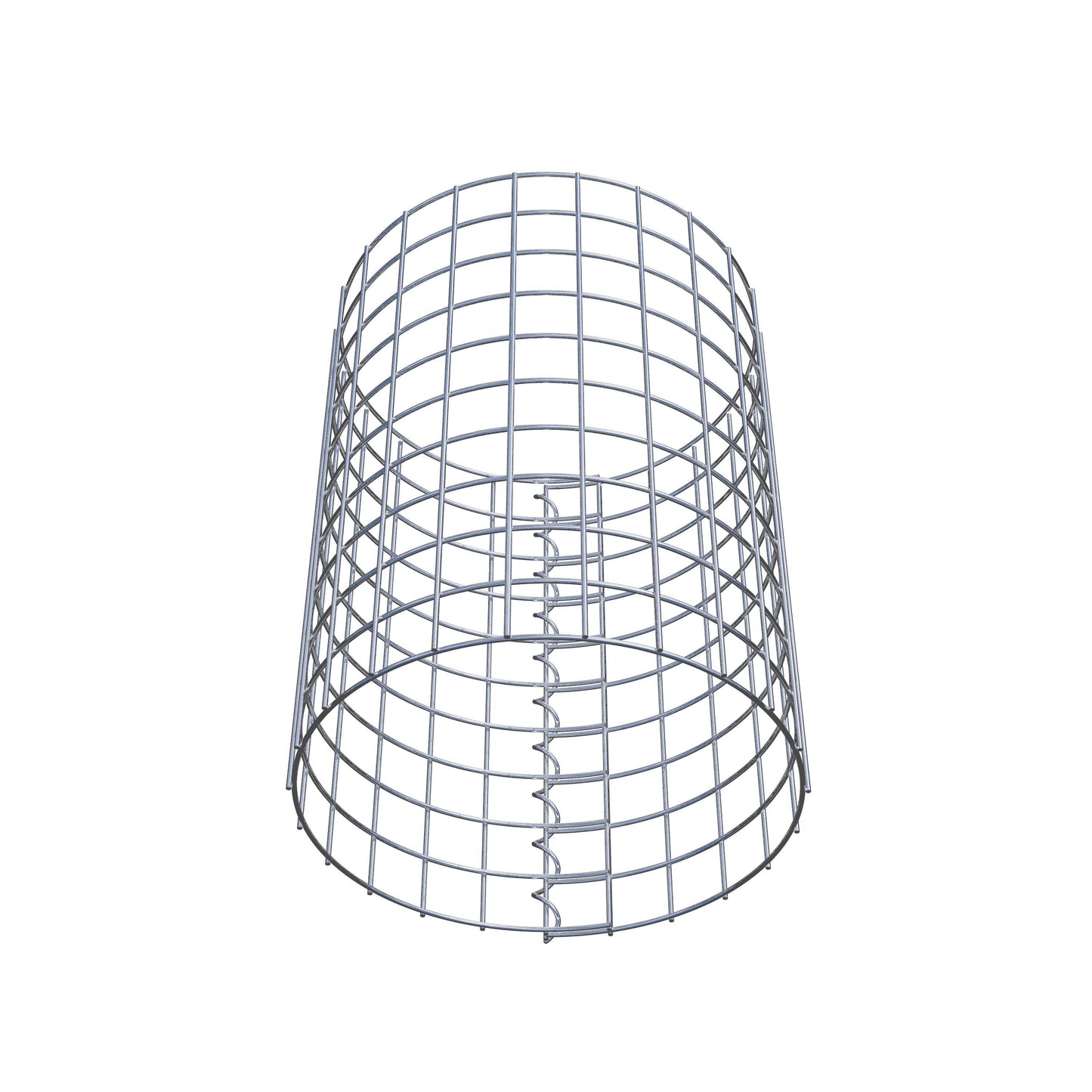 Coluna de gabião diâmetro 37 cm MW 5 x 5 cm redondo