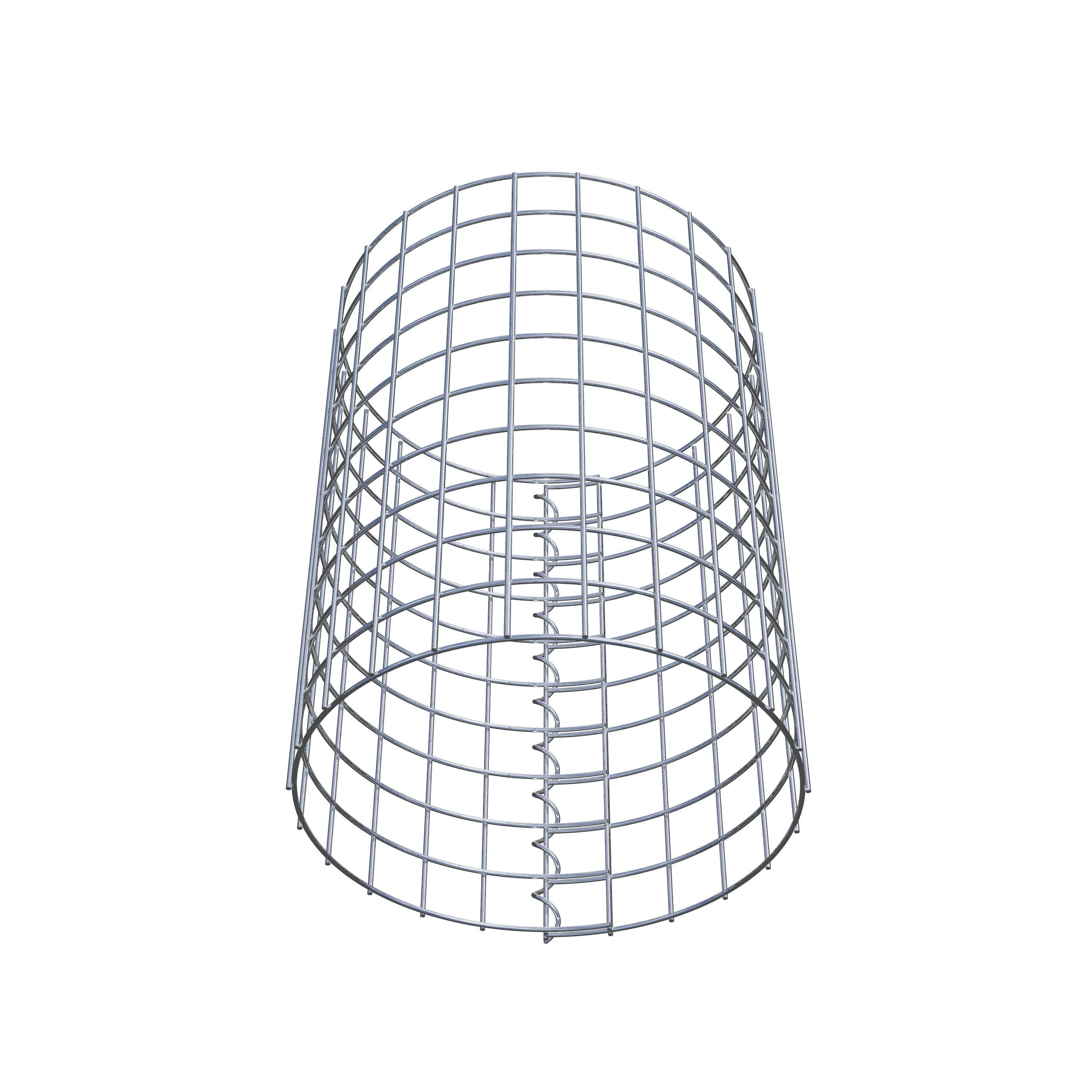 Schanskorf kolom diameter 37 cm MW 5 x 5 cm rond