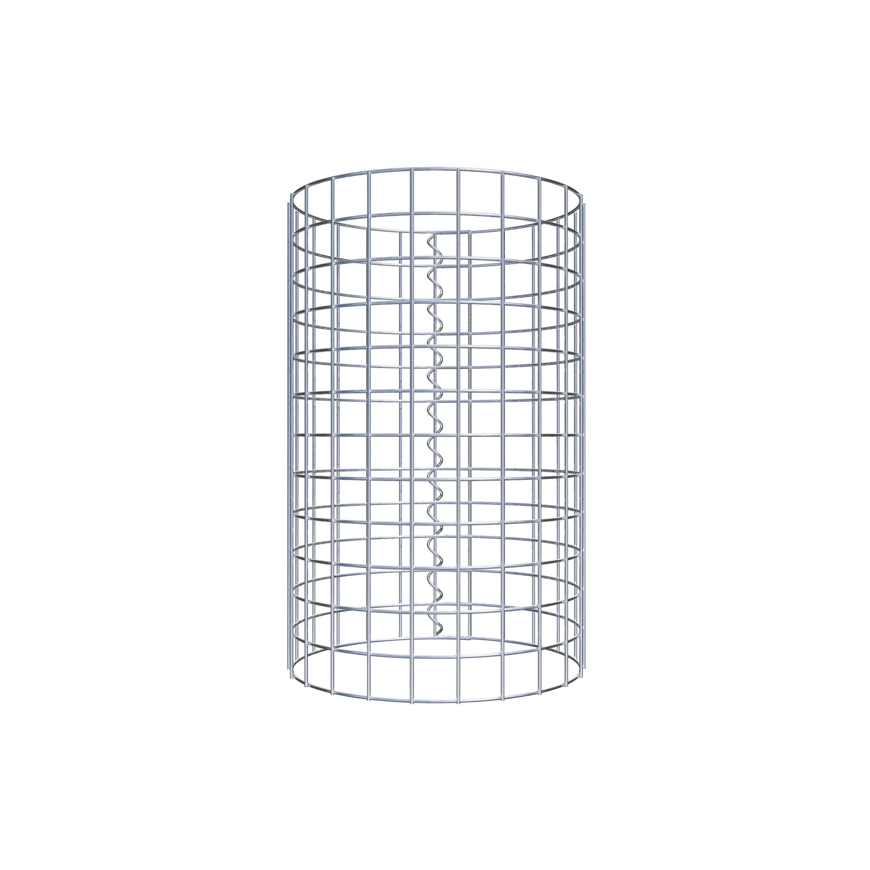 Schanskorf kolom diameter 37 cm MW 5 x 5 cm rond