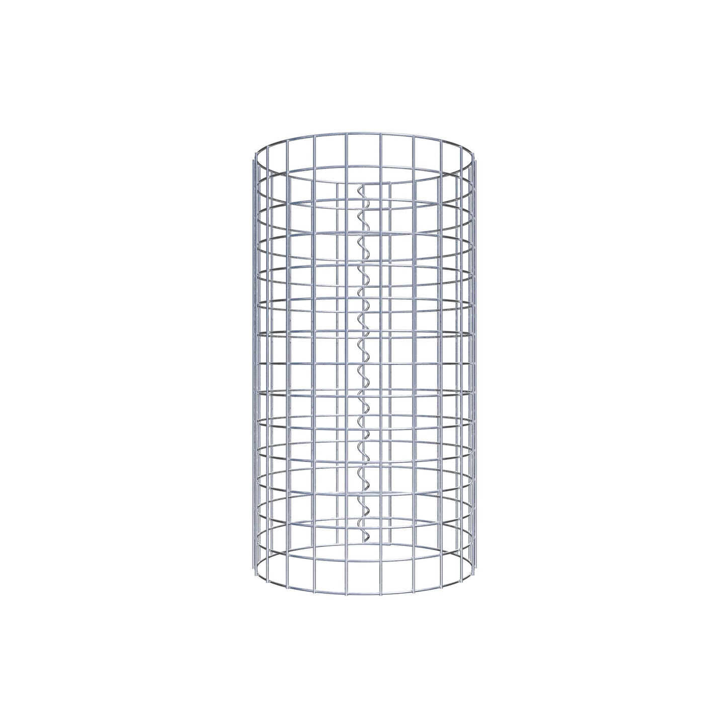 Coluna de gabião diâmetro 37 cm MW 5 x 5 cm redondo