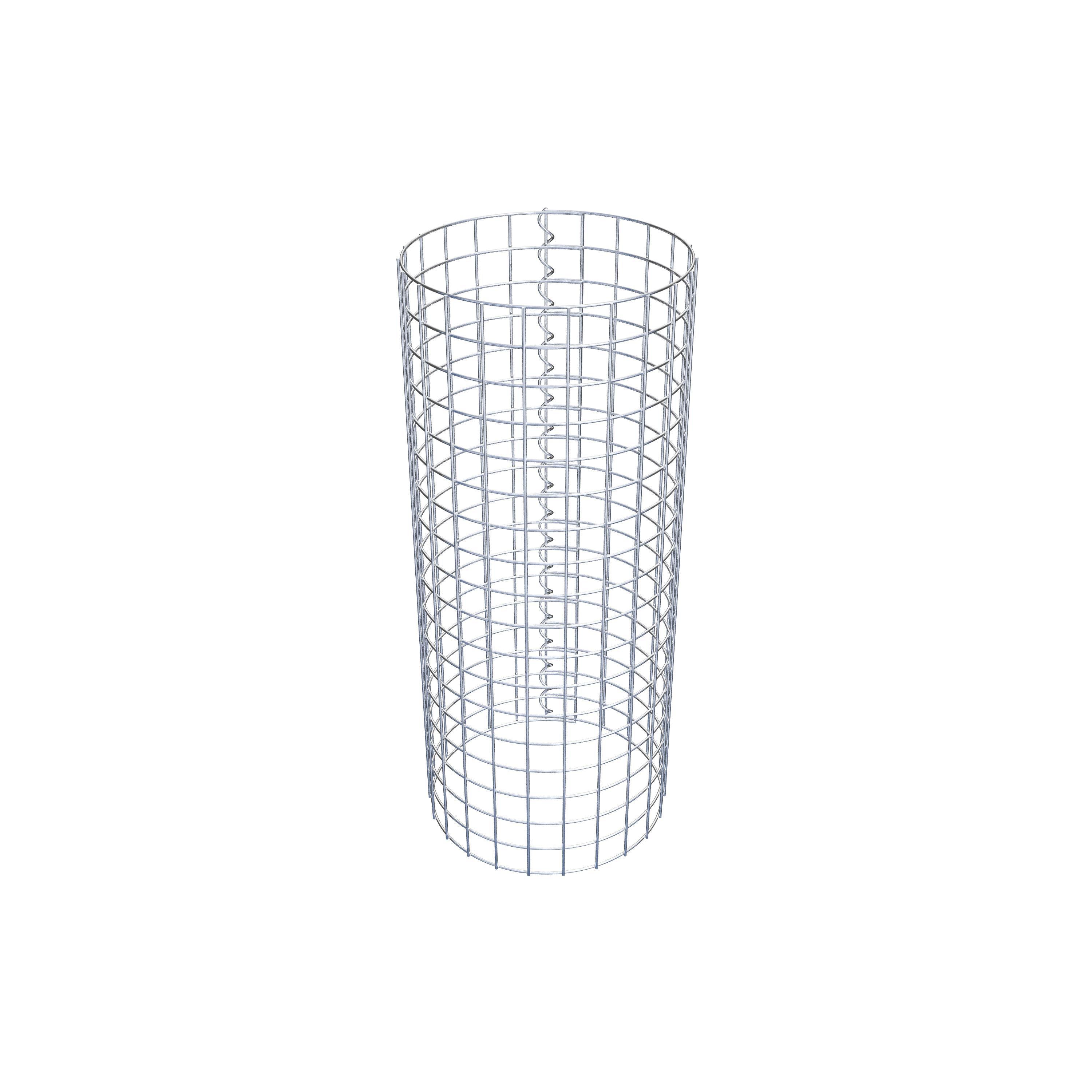 Schanskorf kolom diameter 37 cm MW 5 x 5 cm rond