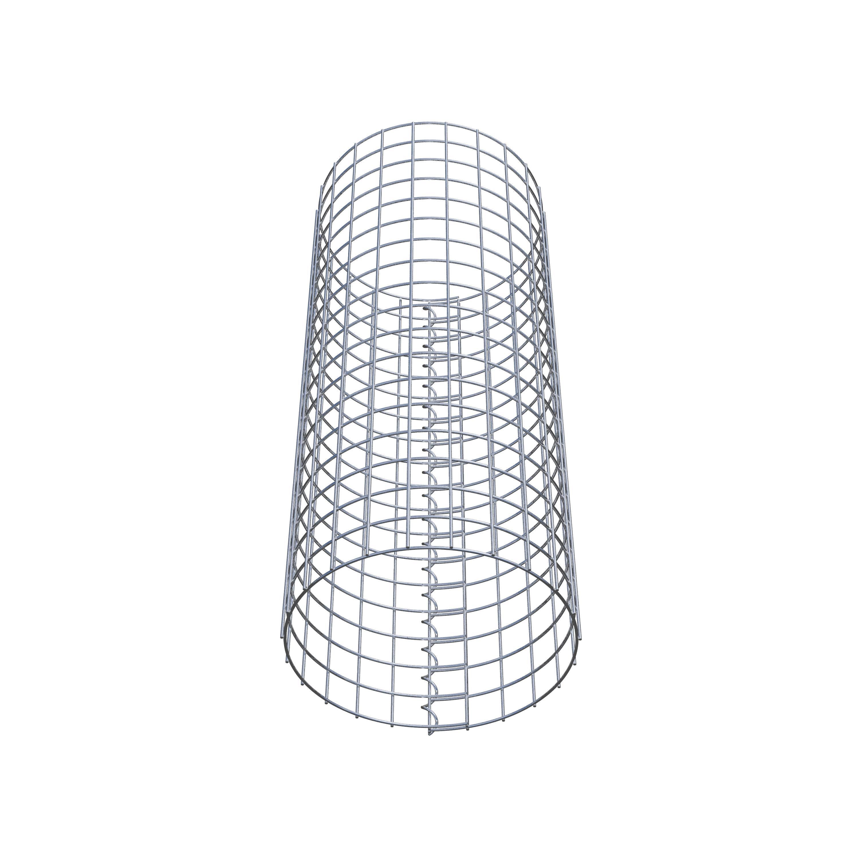 Schanskorf kolom diameter 37 cm MW 5 x 5 cm rond