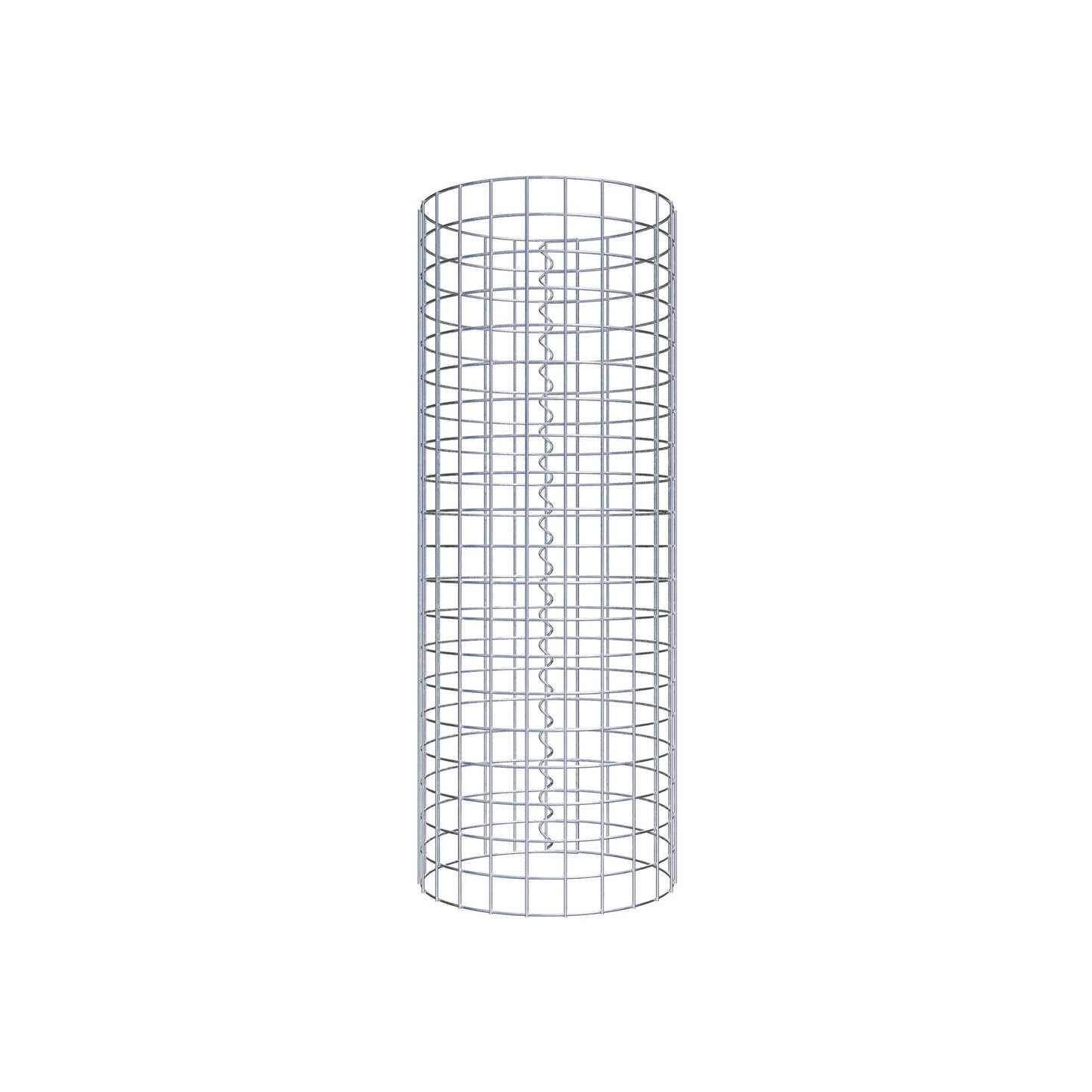 Coluna de gabião diâmetro 37 cm MW 5 x 5 cm redondo